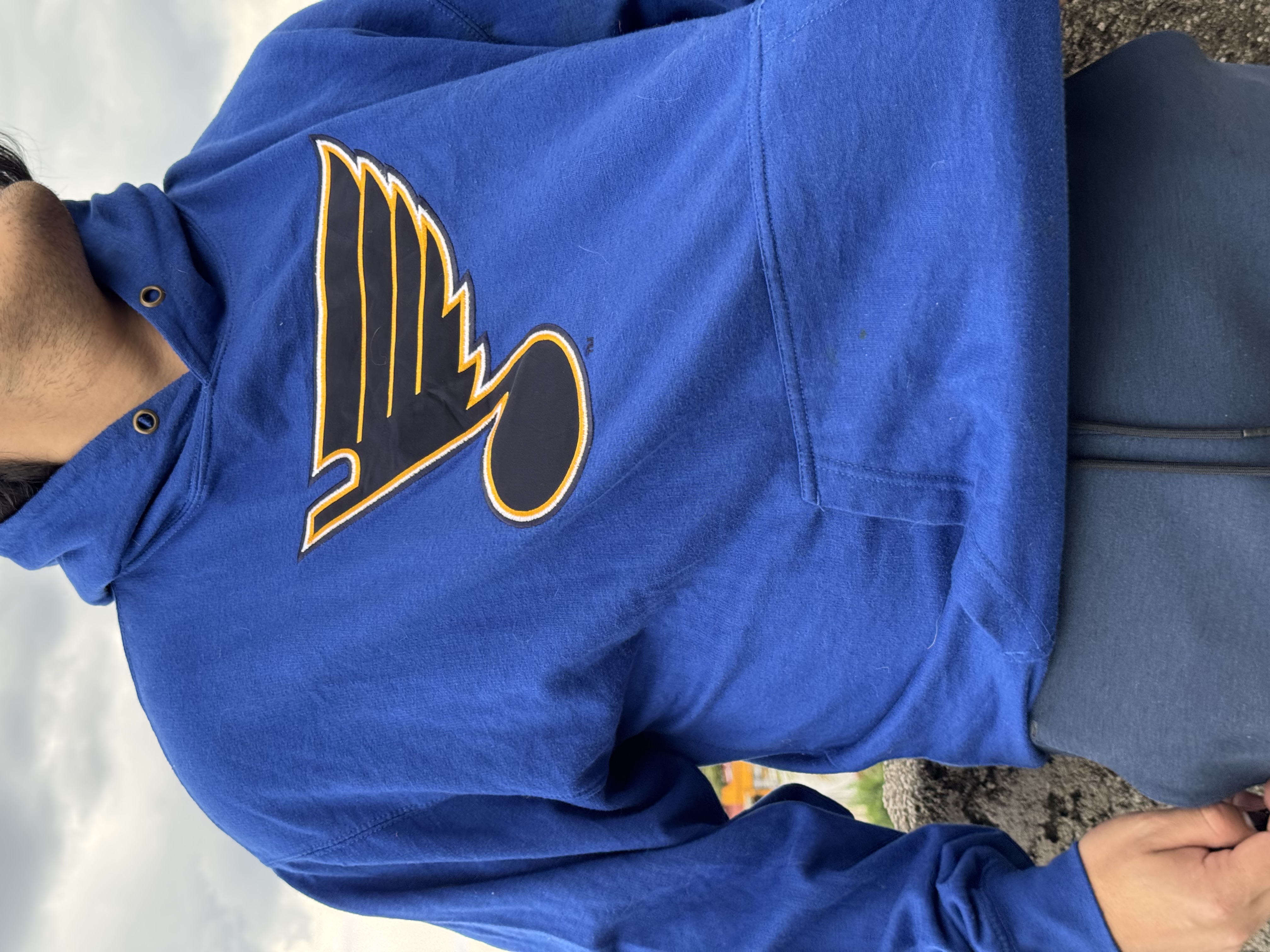 SUDADERA ST LOUIS BLUES