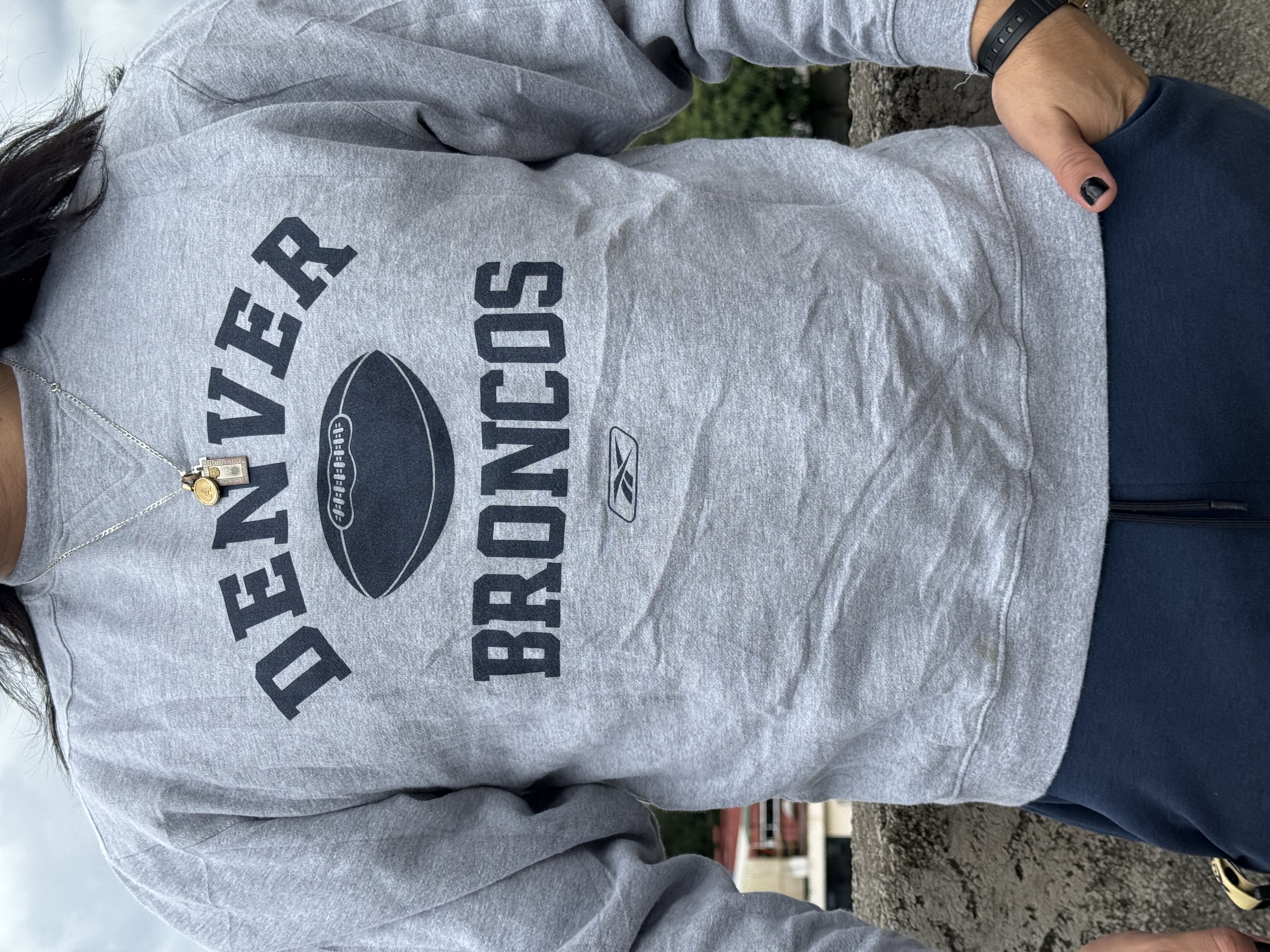CREWNECK DENVER BRONCOS