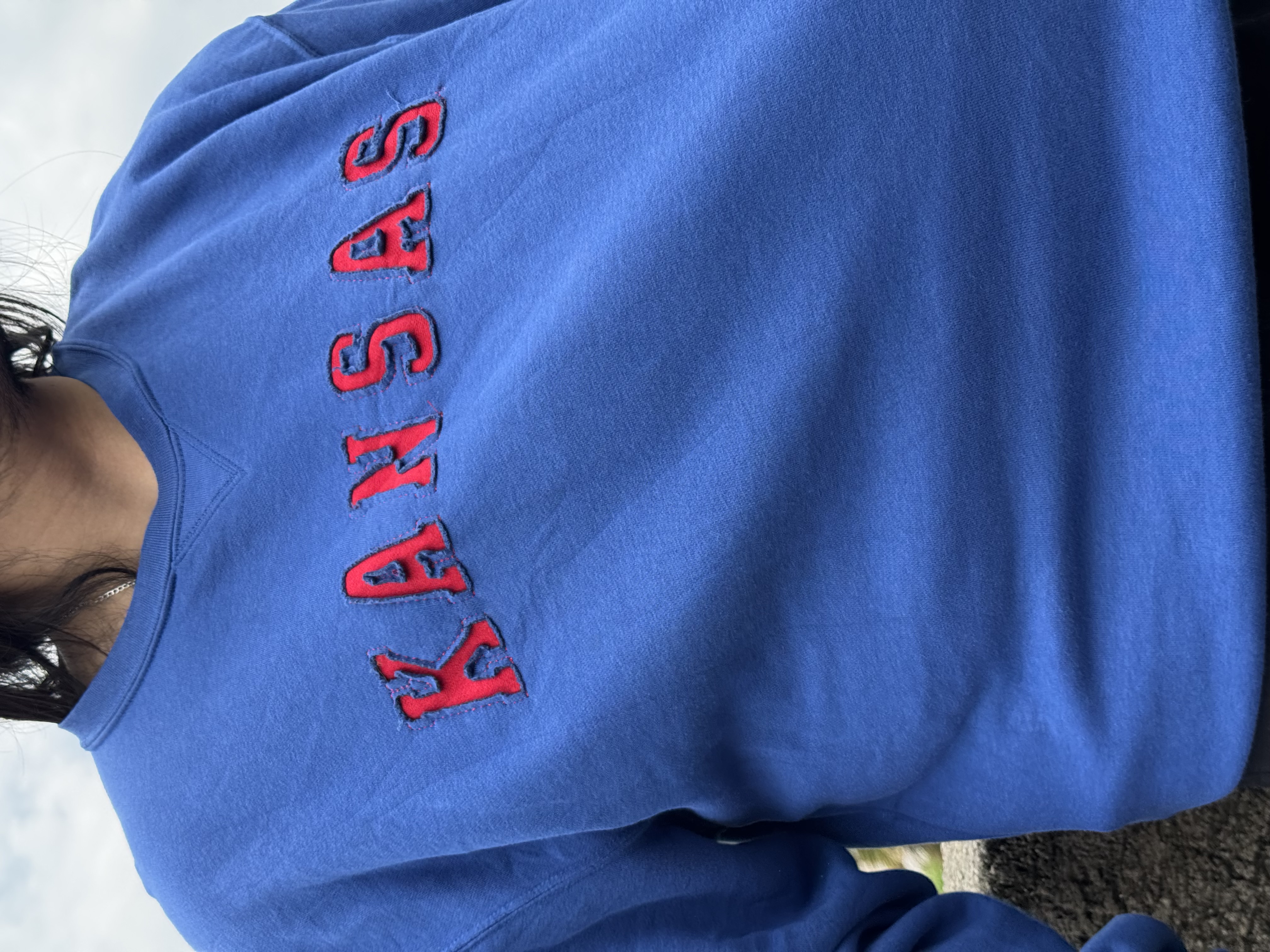 CREWNECK KANSAS JAYHAWKS