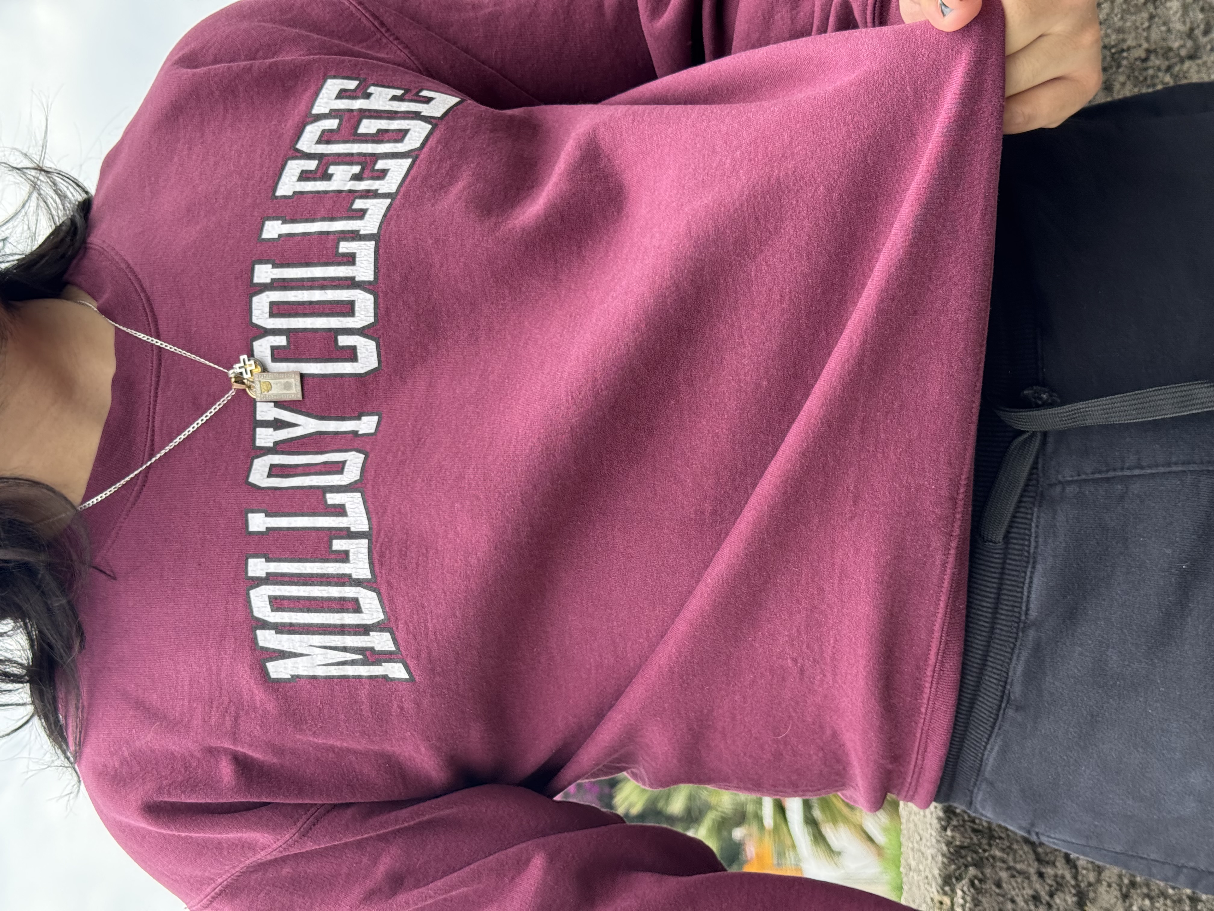 CREWNECK MOLLOY COLLEGE
