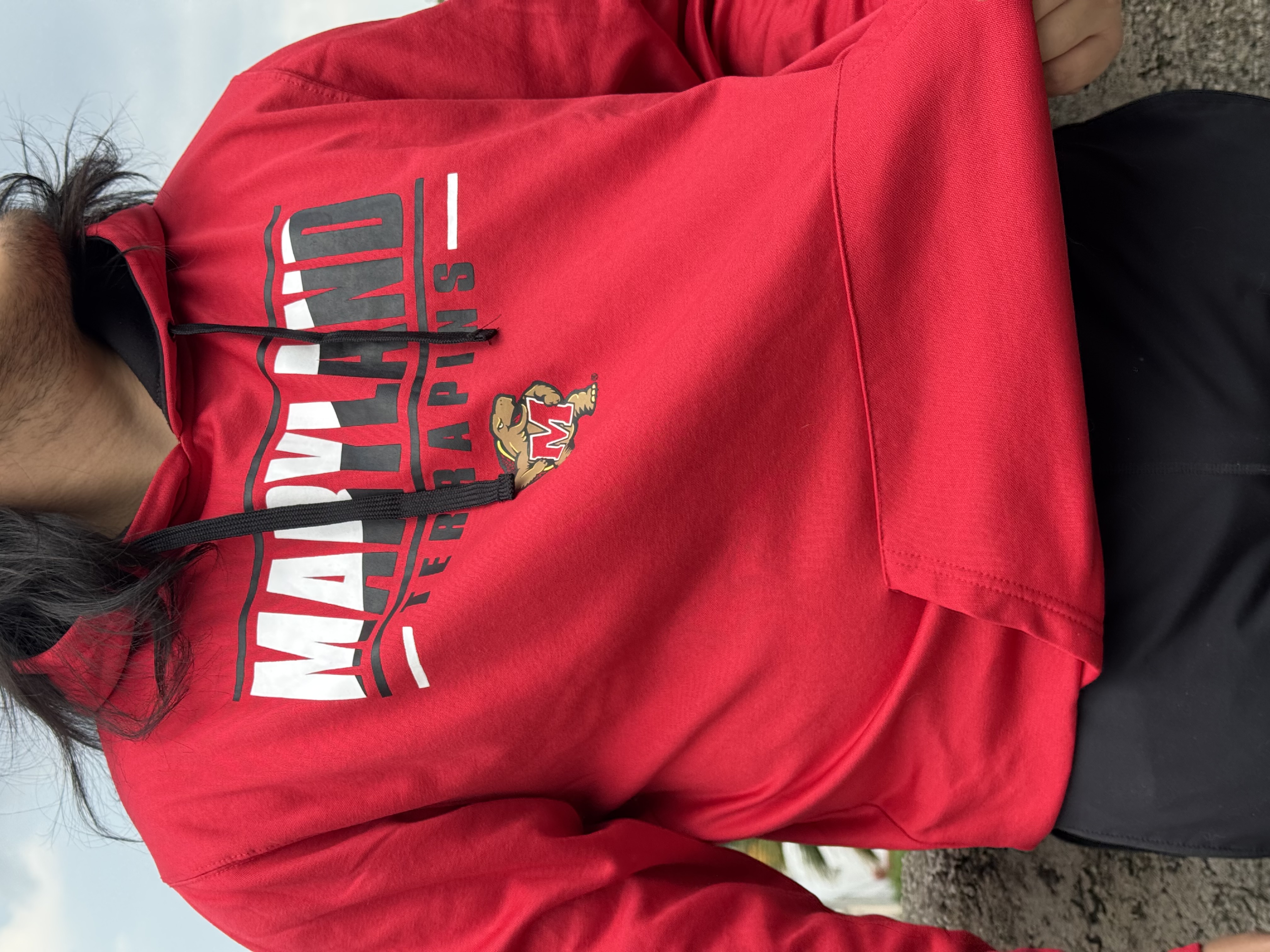 SUDADERA MARYLAND TERPS