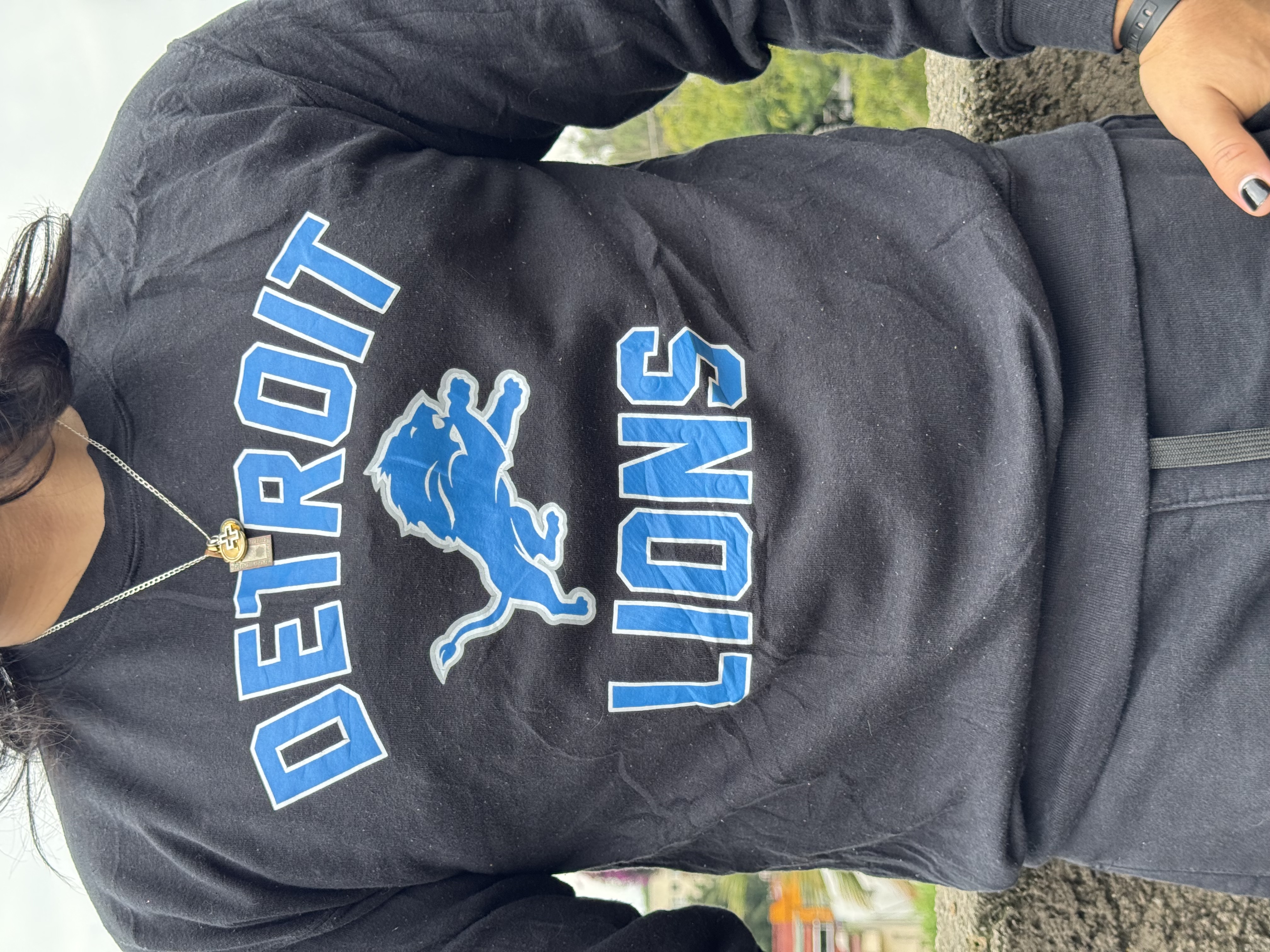 CREWNECK DETROIT LIONS