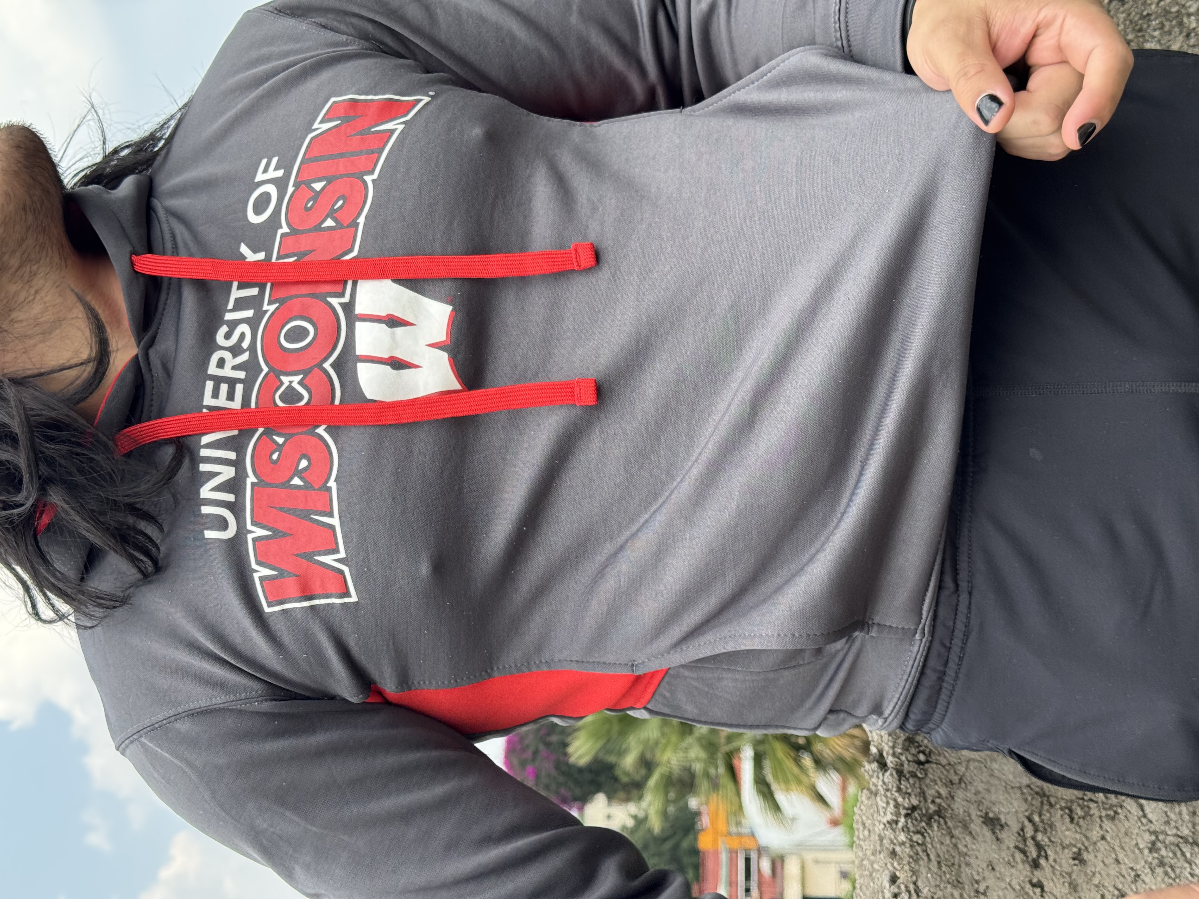SUDADERA WISCONSIN BADGERS