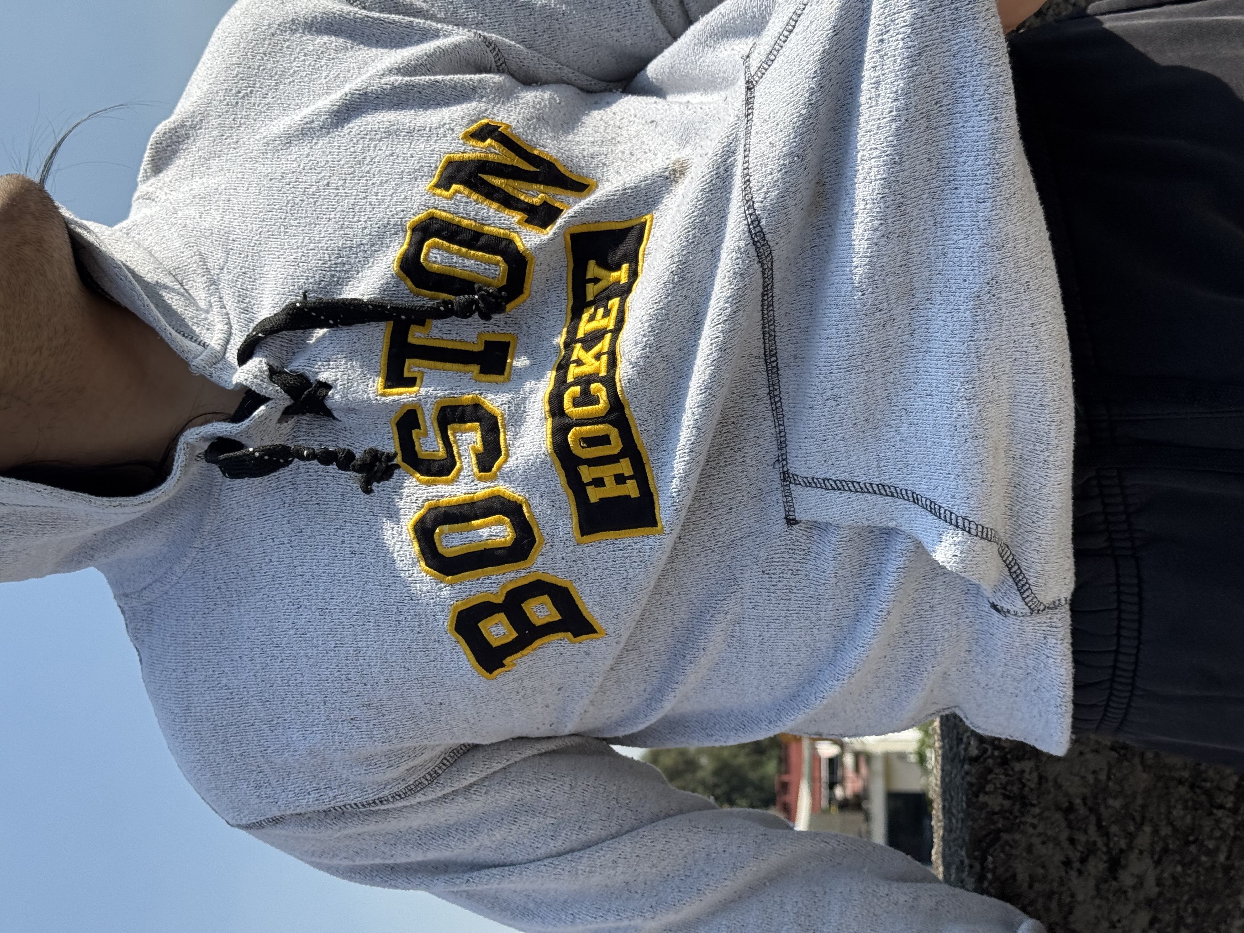 SUDADERA BOSTON HOCKEY