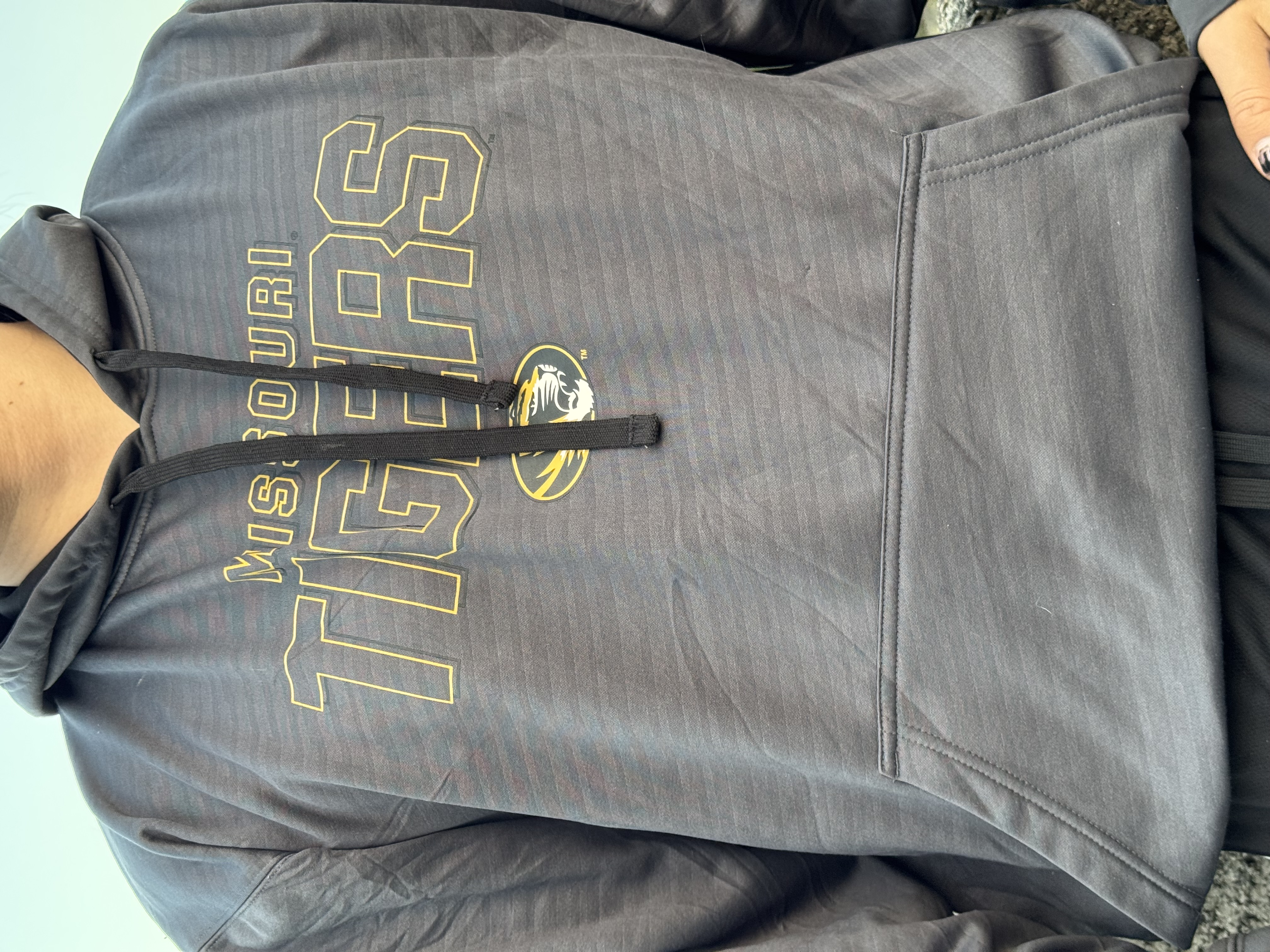 SUDADERA MIZZOU TIGERS