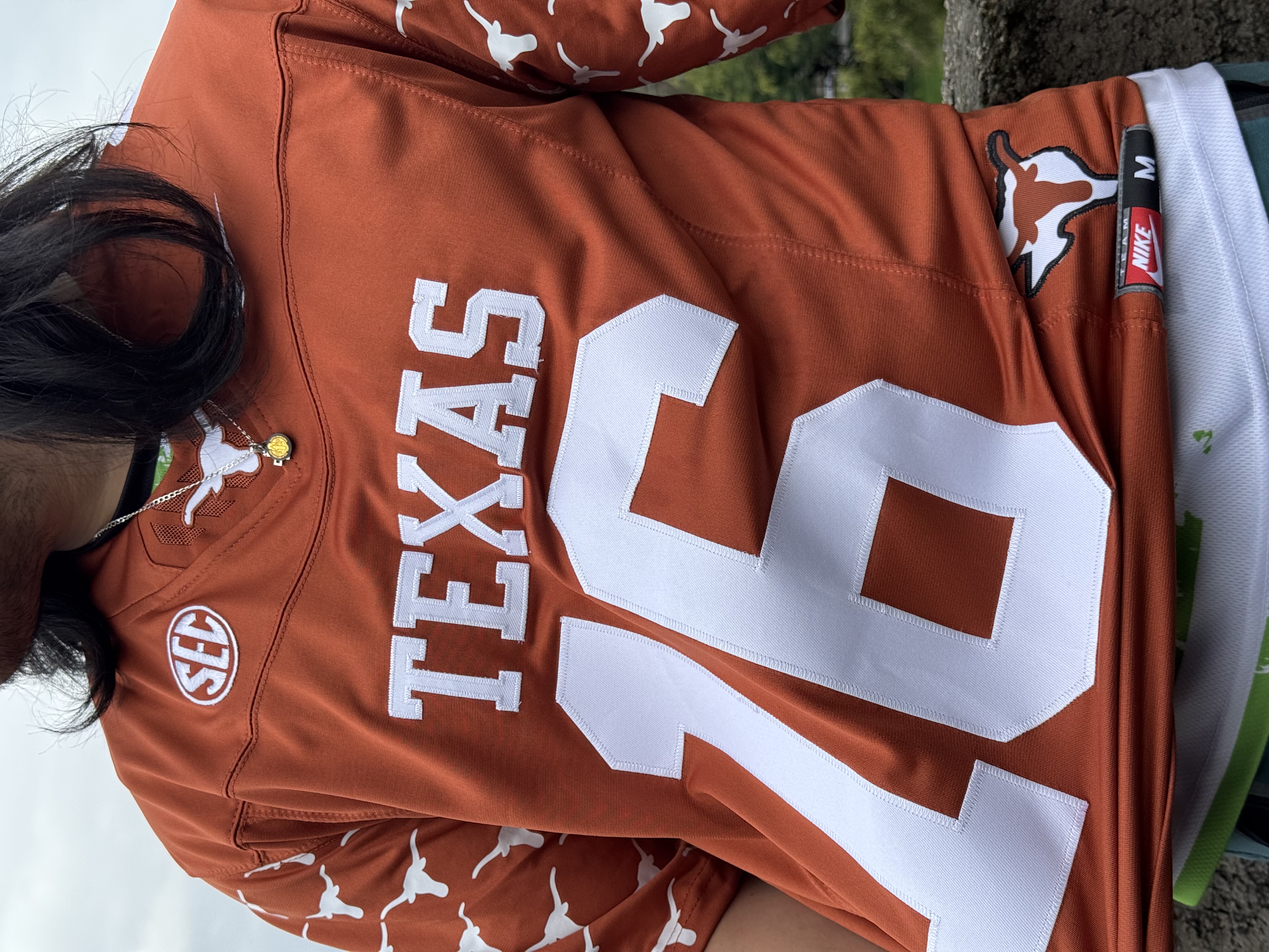JERSEY TEXAS LONGHORNS MANNING