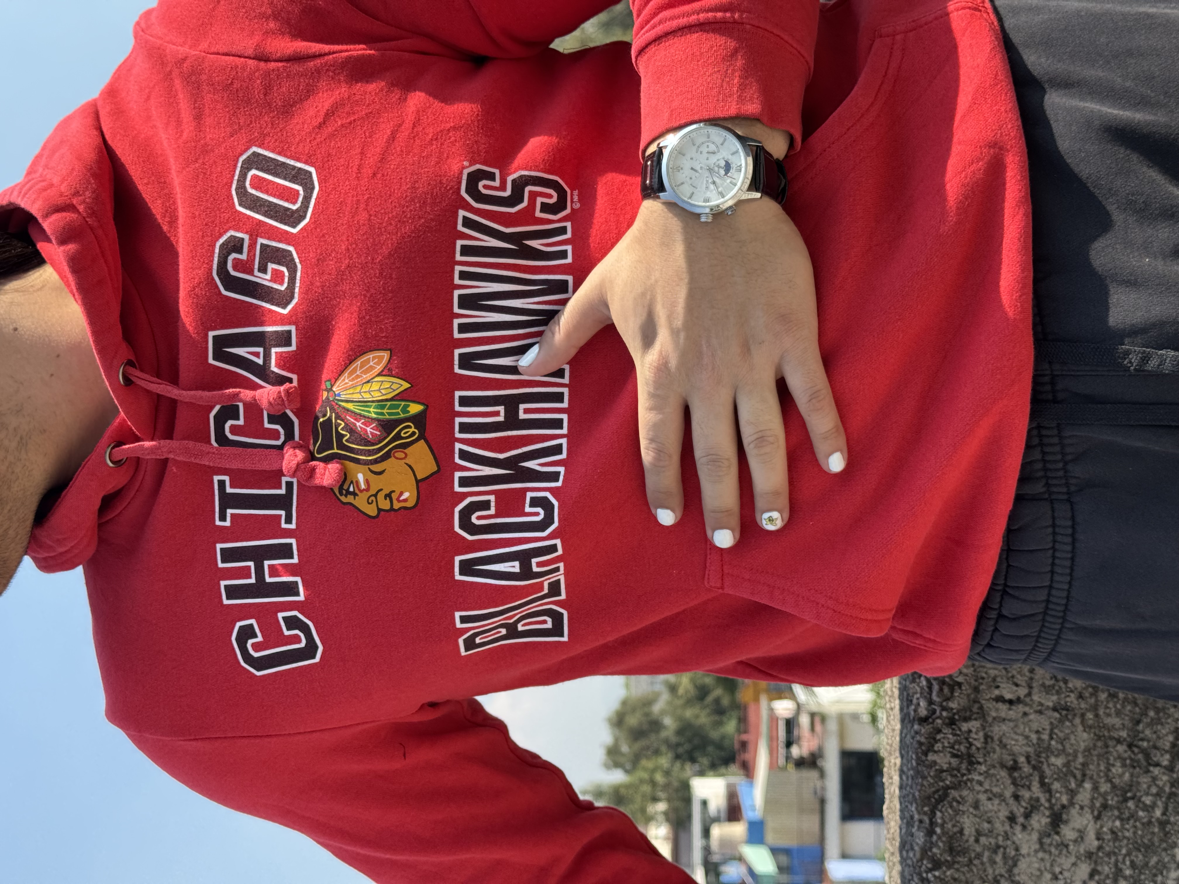 SUDADERA CHICAGO BLACK HAWKS