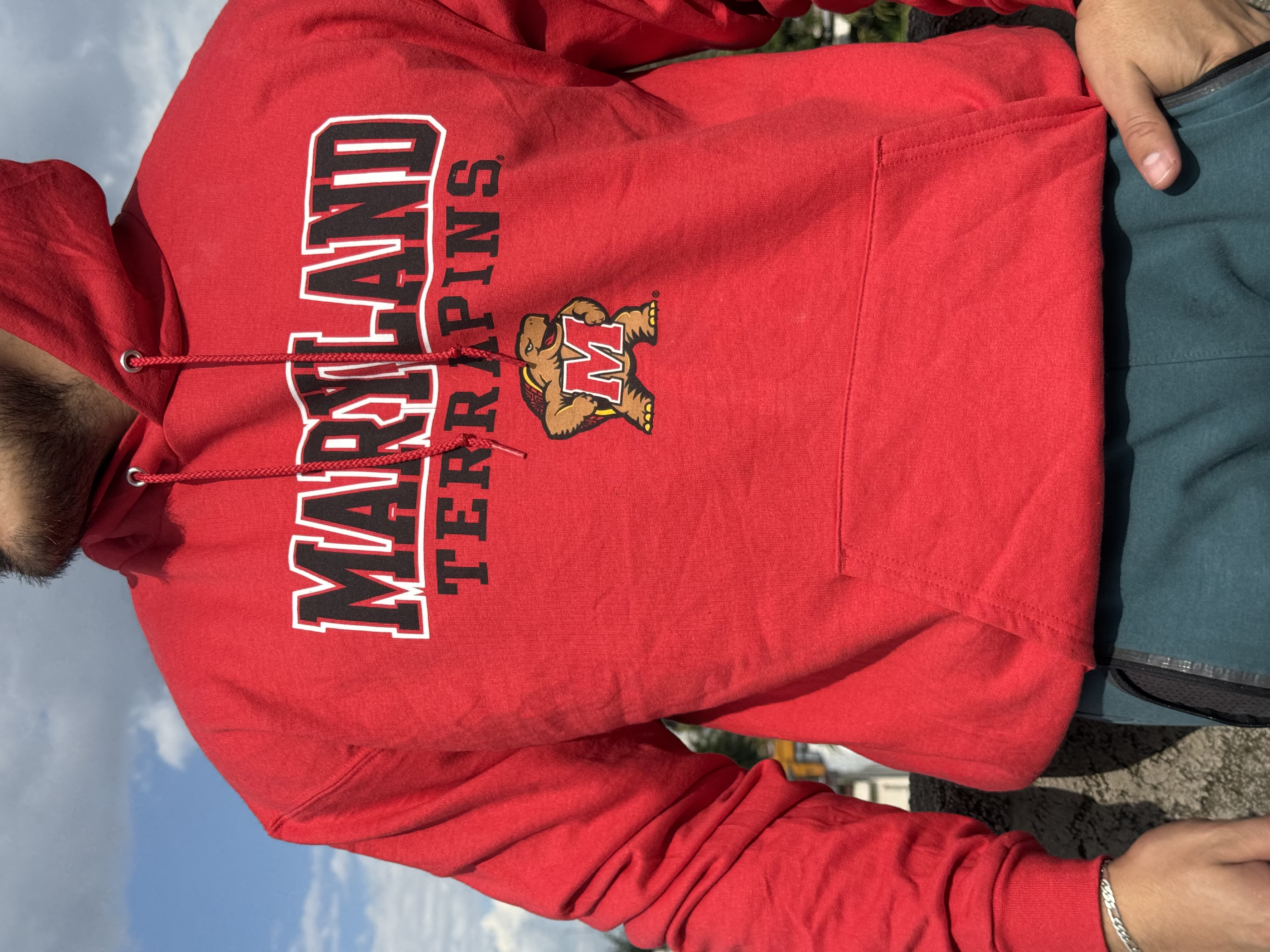 SUDADERA MARYLAND TERPS