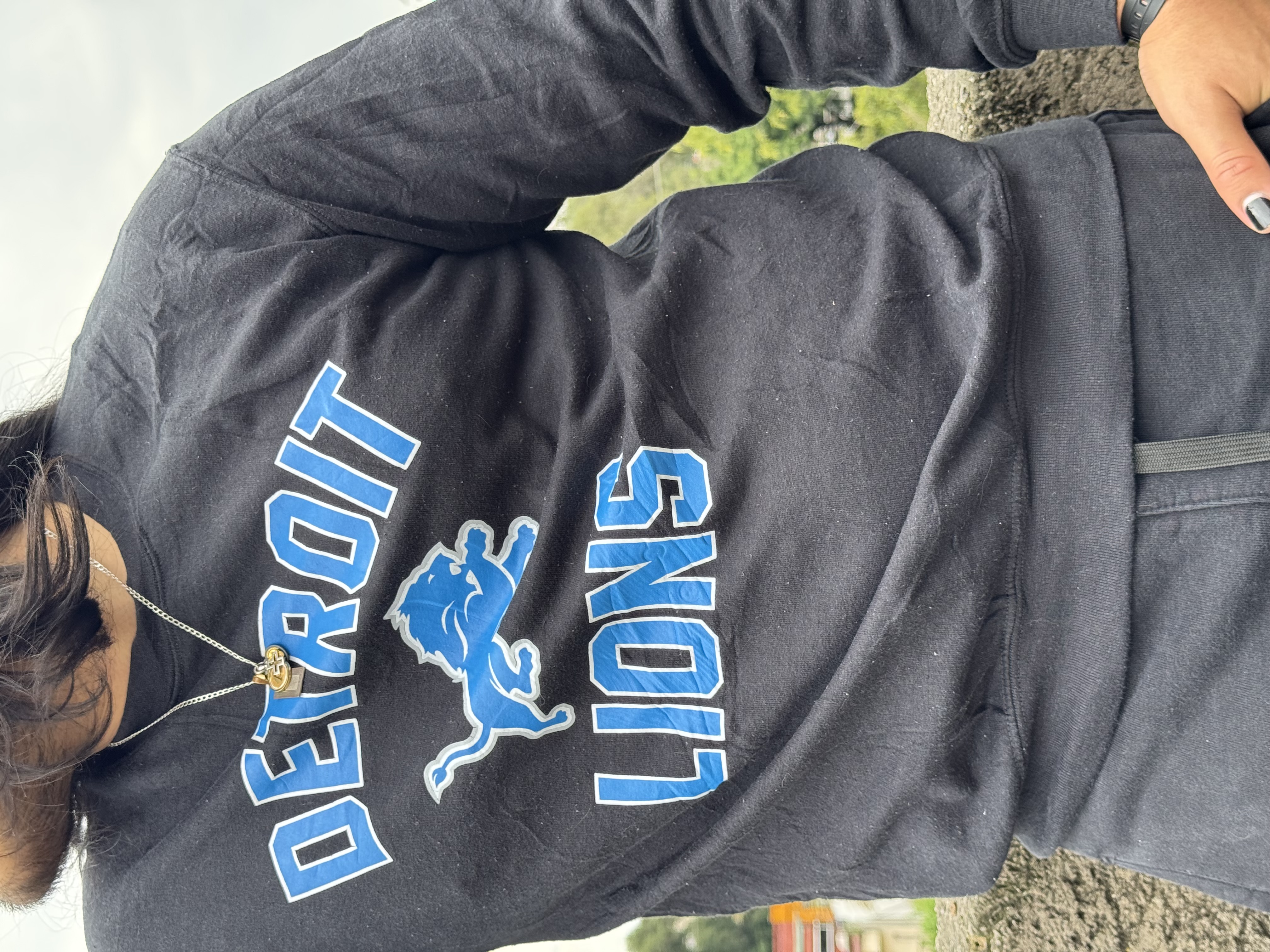 CREWNECK DETROIT LIONS