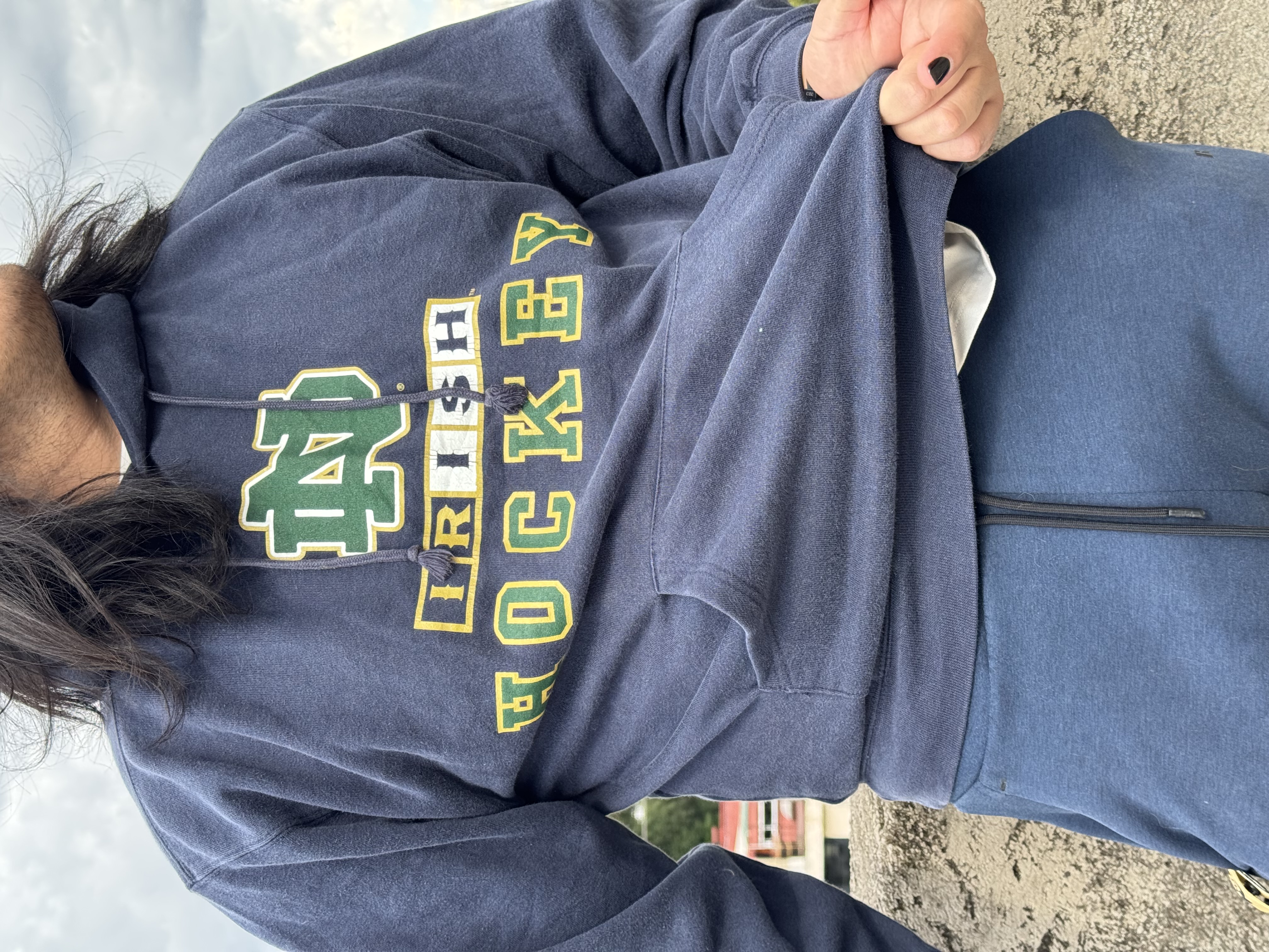 SUDADERA NOTRE DAME HOCKEY