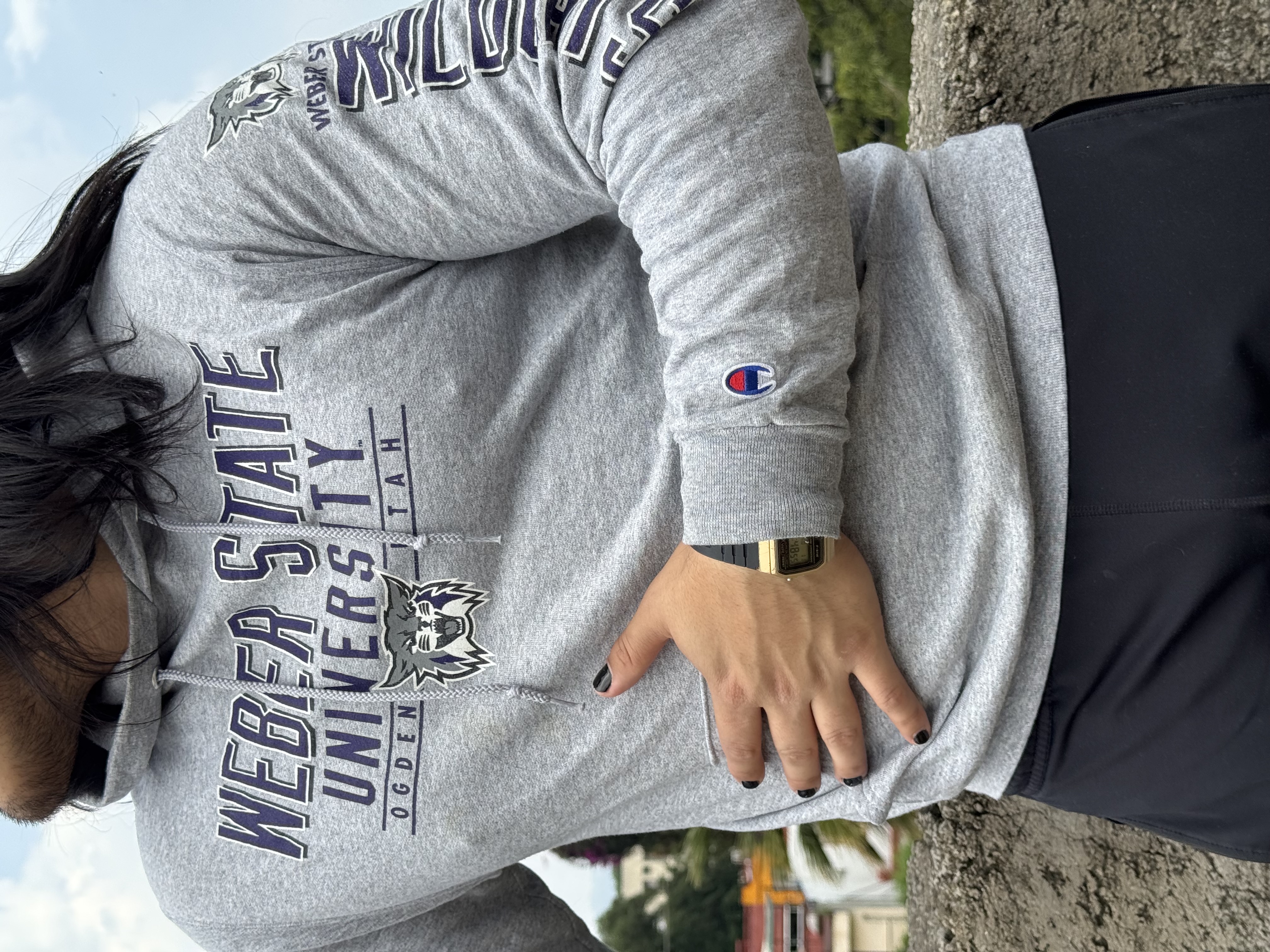 SUDADERA WEBER STATE