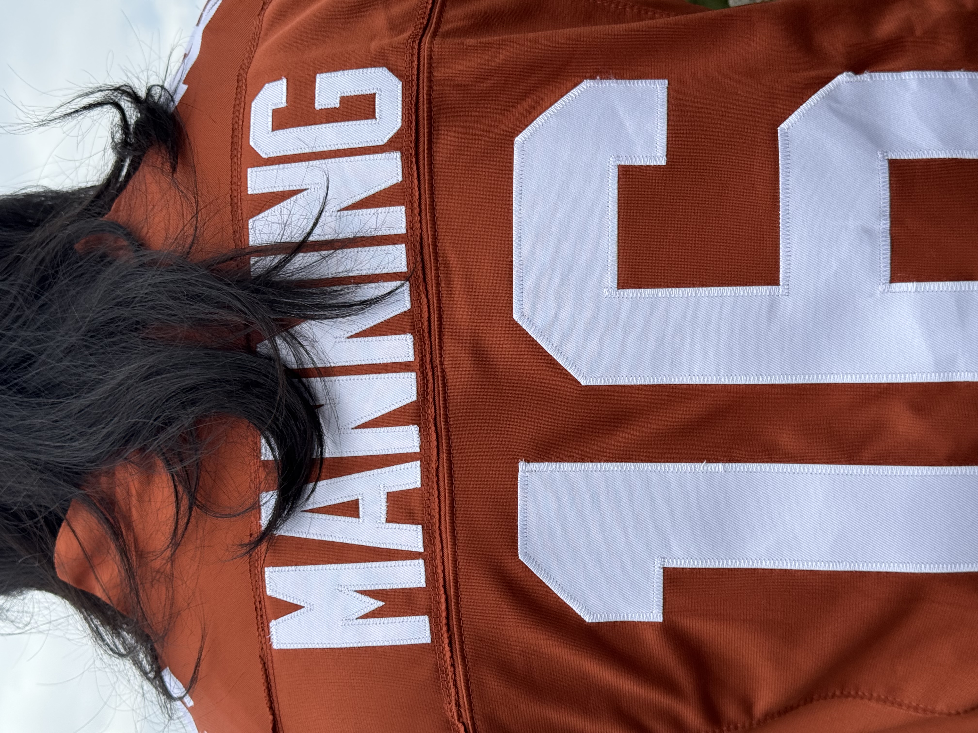 JERSEY TEXAS LONGHORNS MANNING