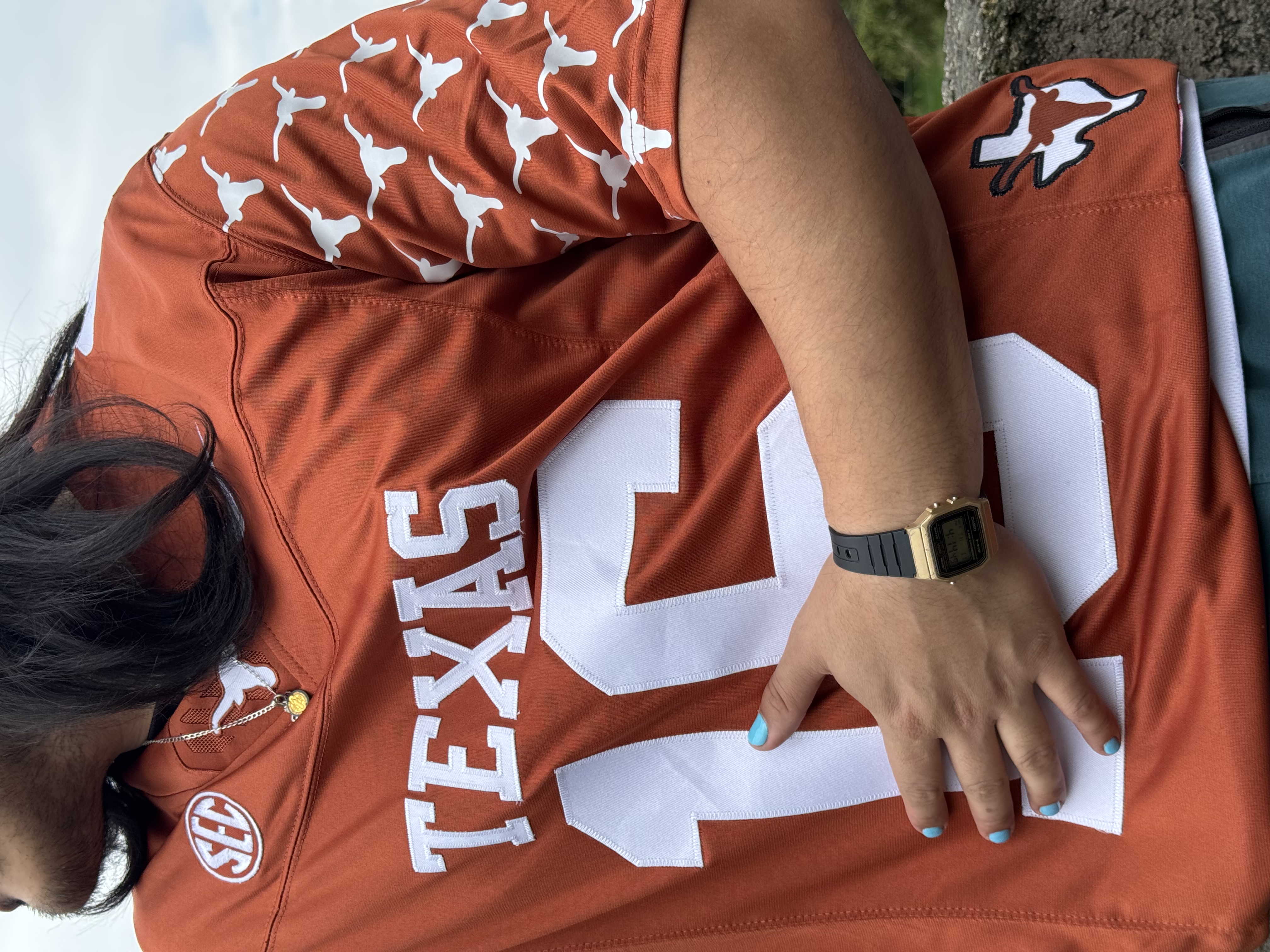 JERSEY TEXAS LONGHORNS MANNING