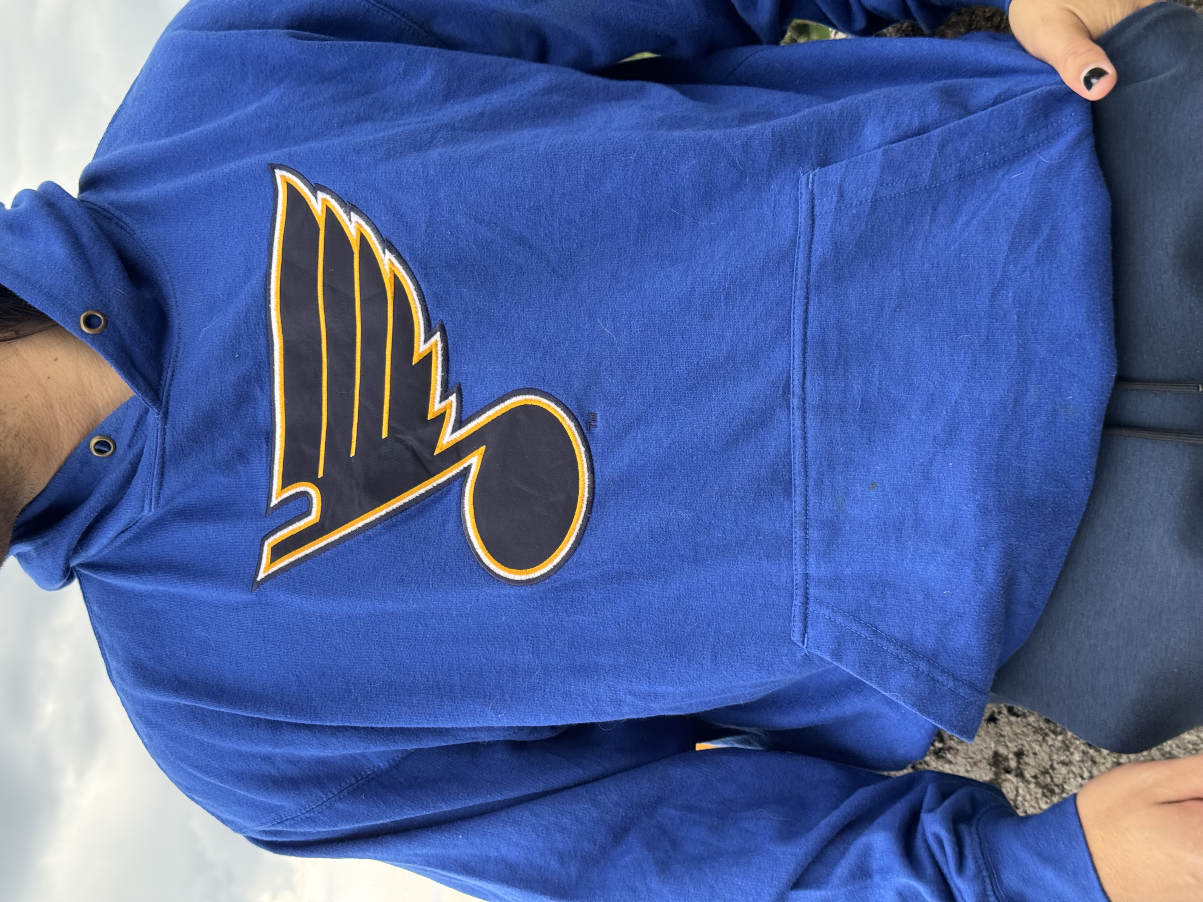 SUDADERA ST LOUIS BLUES