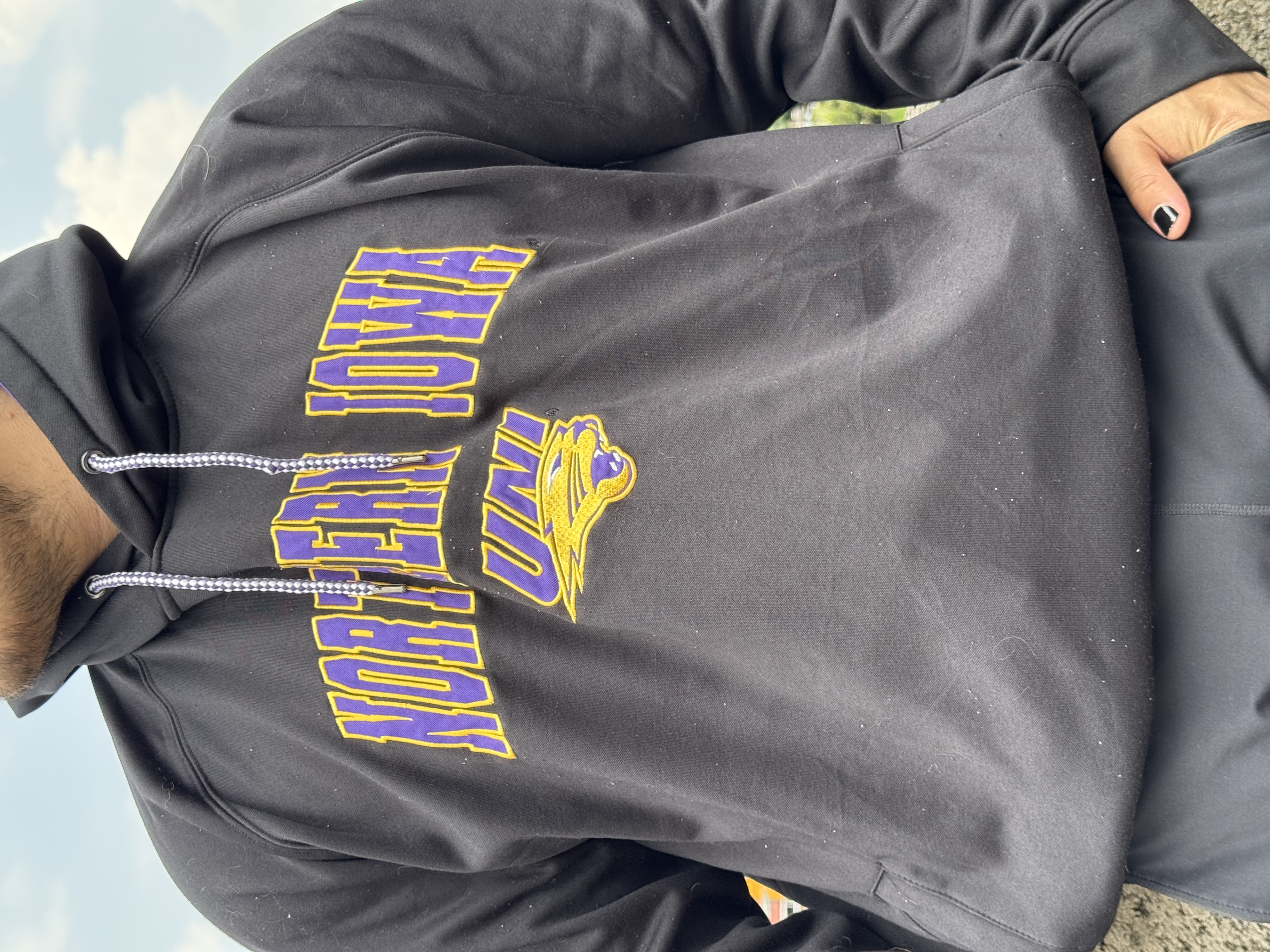 SUDADERA NORTHERN IOWA