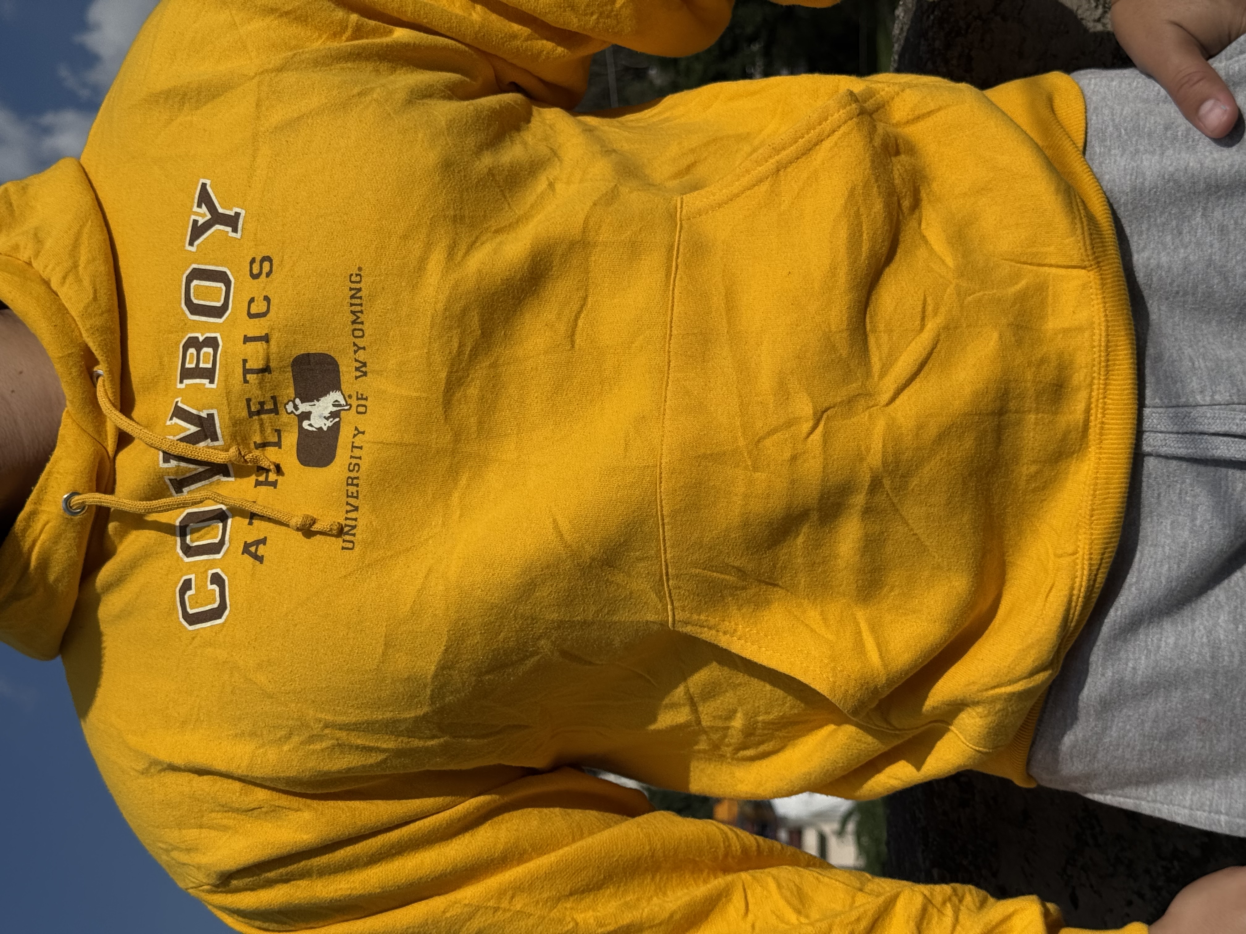 SUDADERA WYOMING COWBOYS