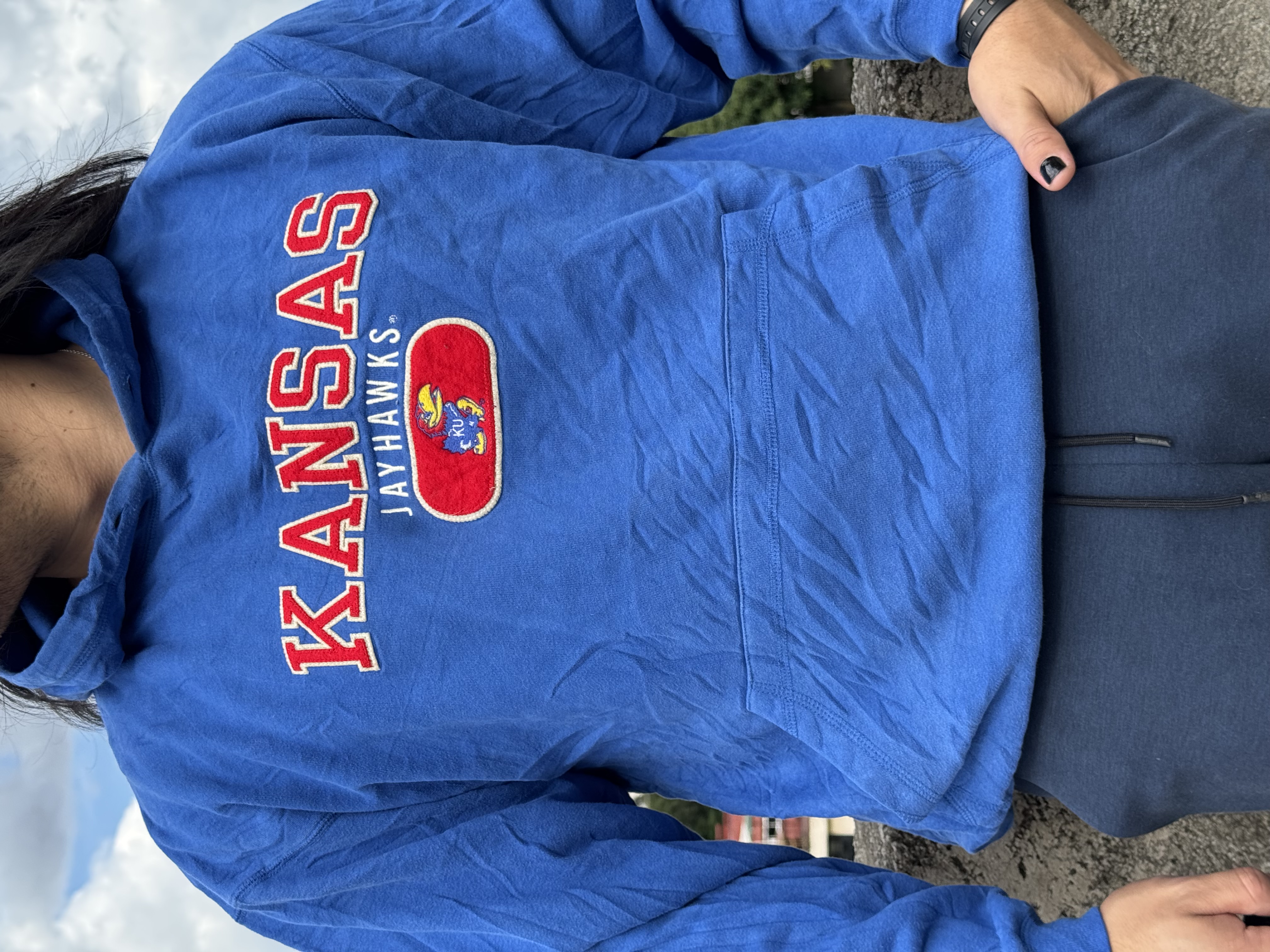 SUDADERA KANSAS JAYHAWKS