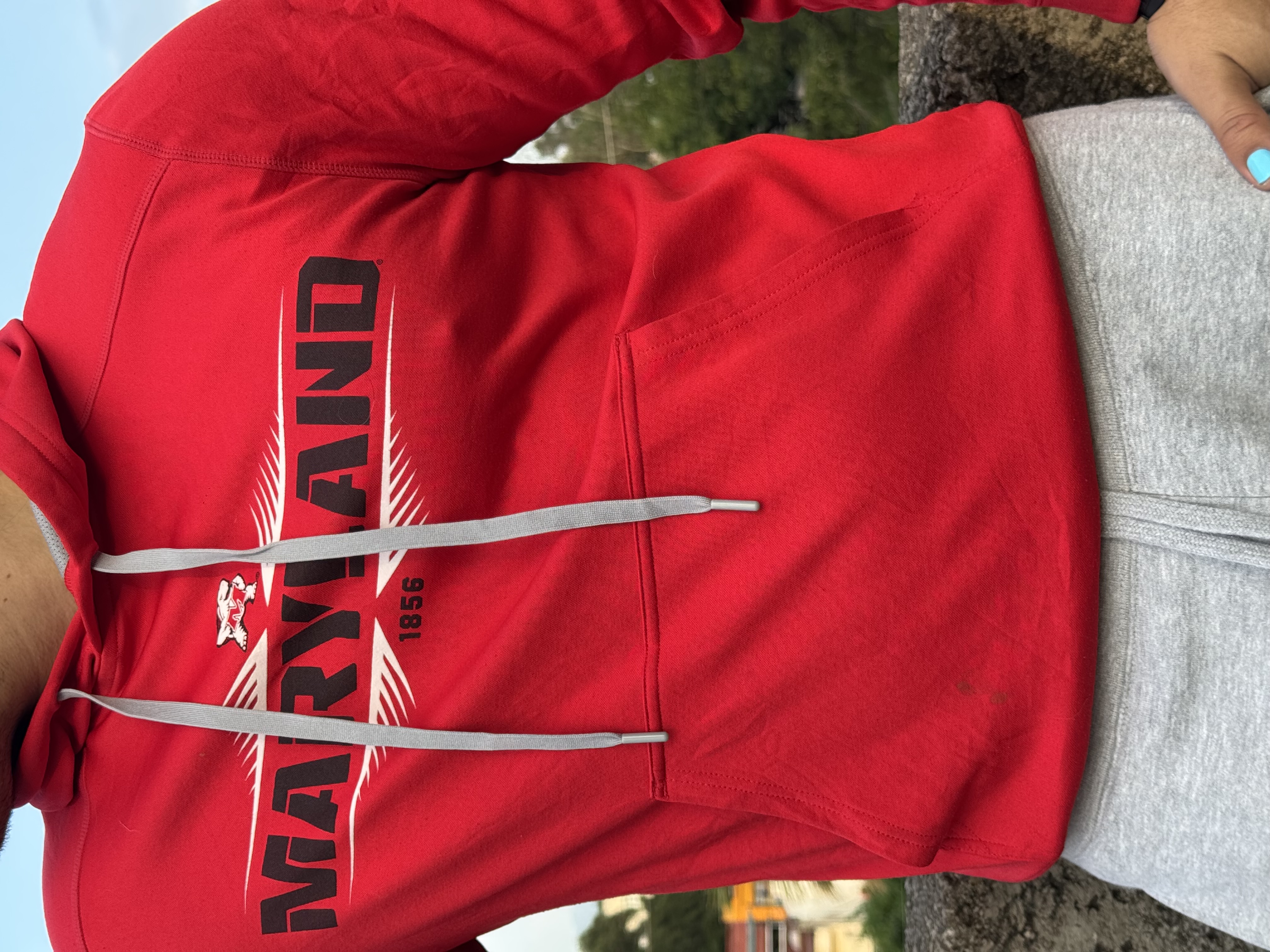 SUDADERA MARYLAND TERPS