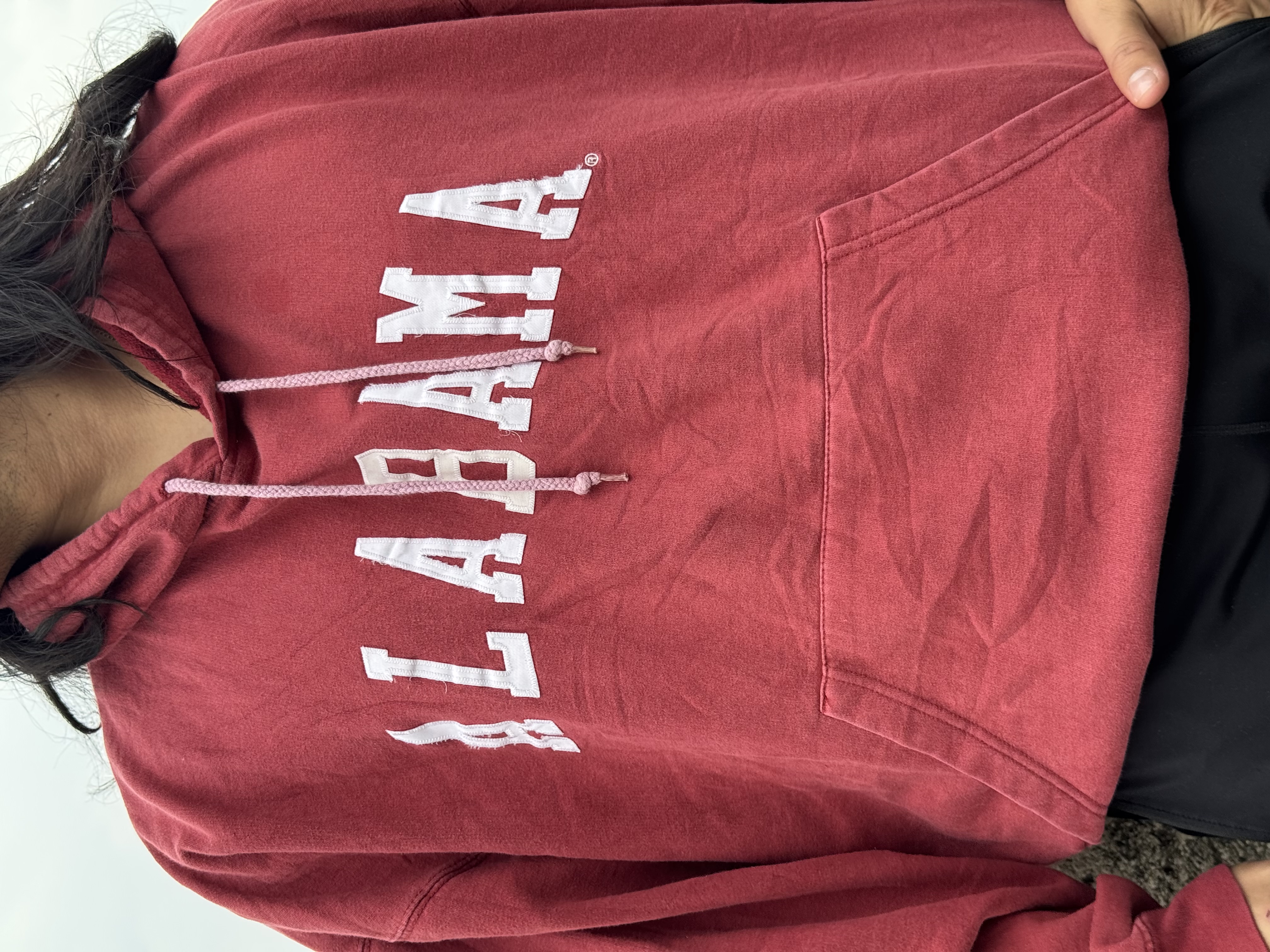 SUDADERA ALABAMA CRIMSON