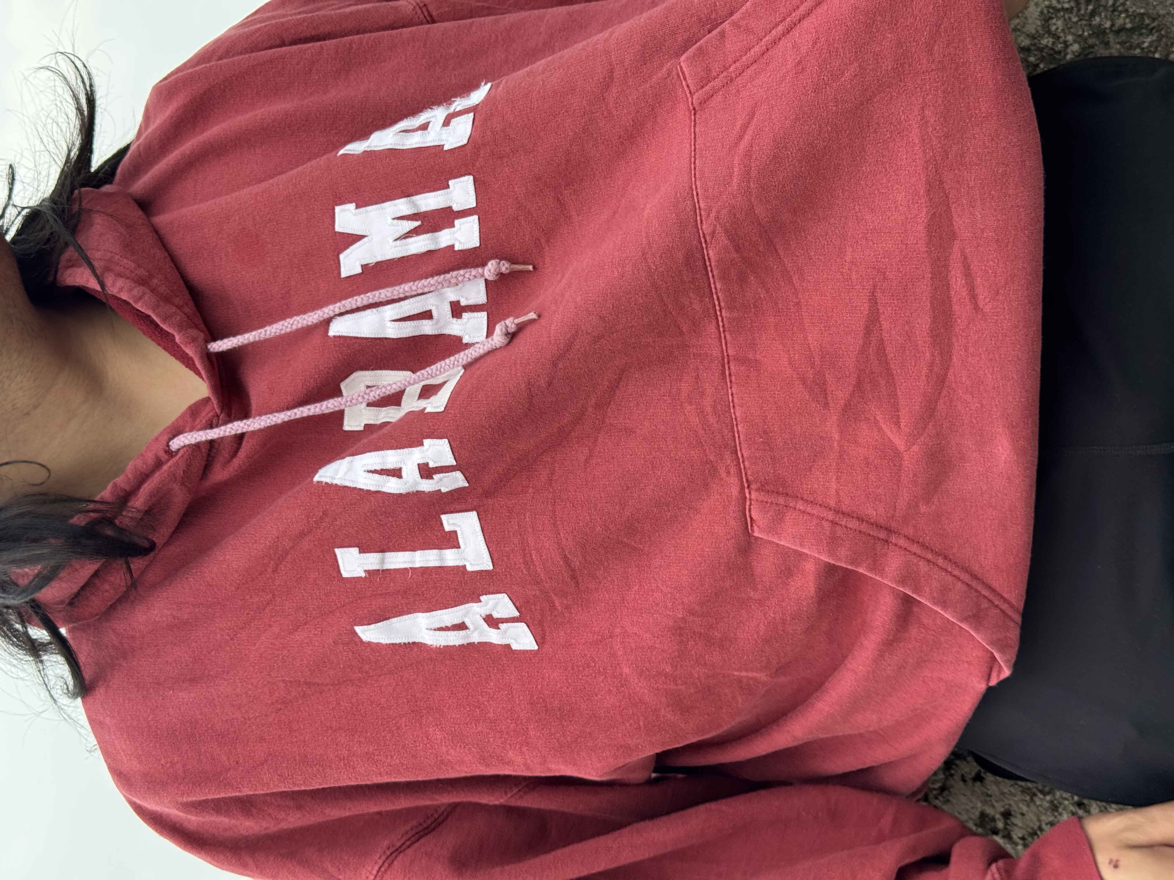 SUDADERA ALABAMA CRIMSON