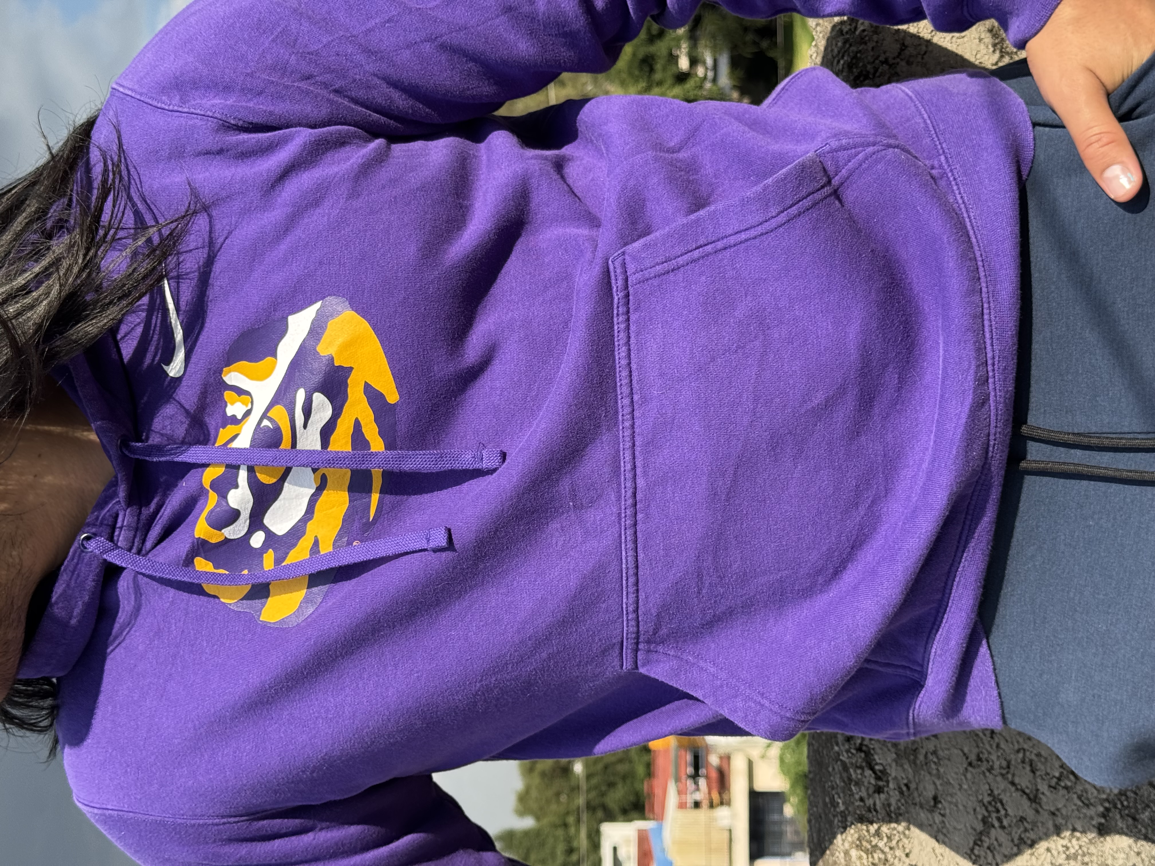 SUDADERA LSU TIGERS