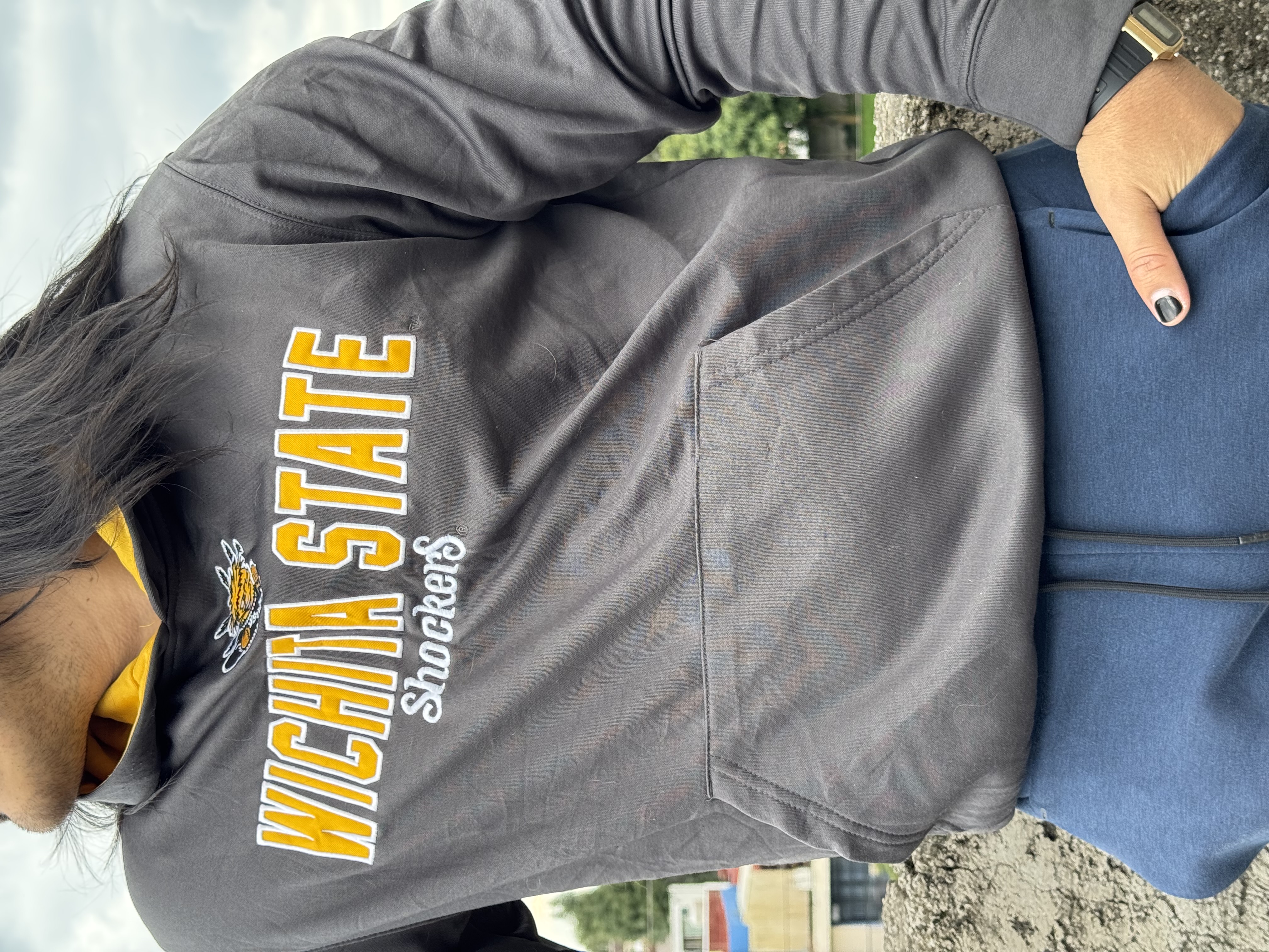 SUDADERA WICHITA STATE