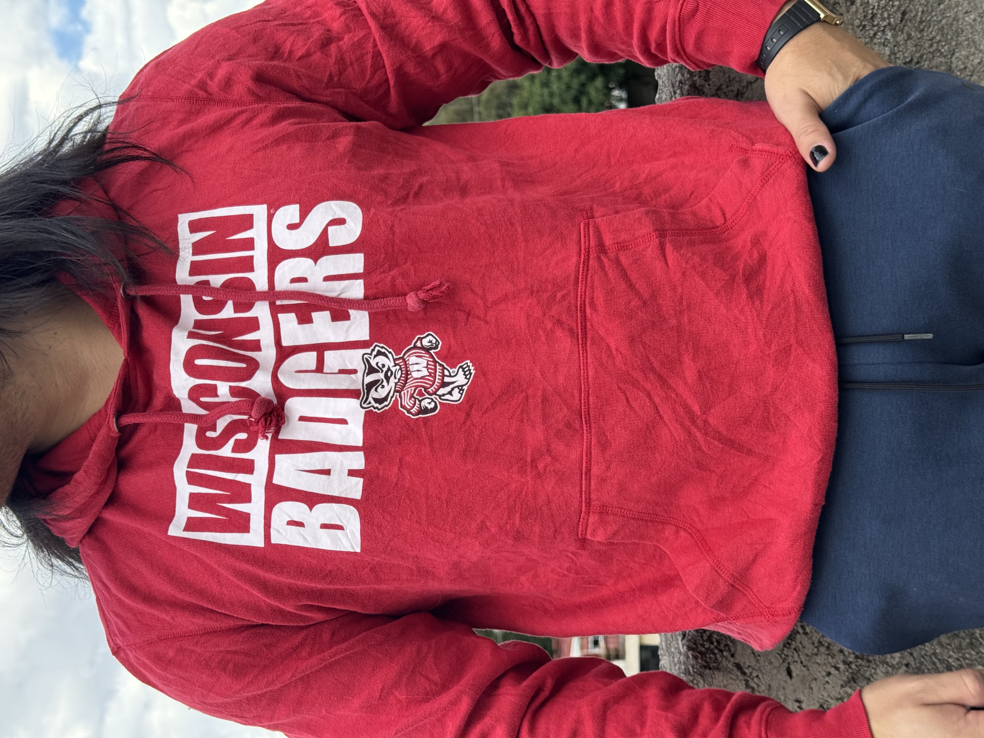 SUDADERA WISCONSIN BADGERS