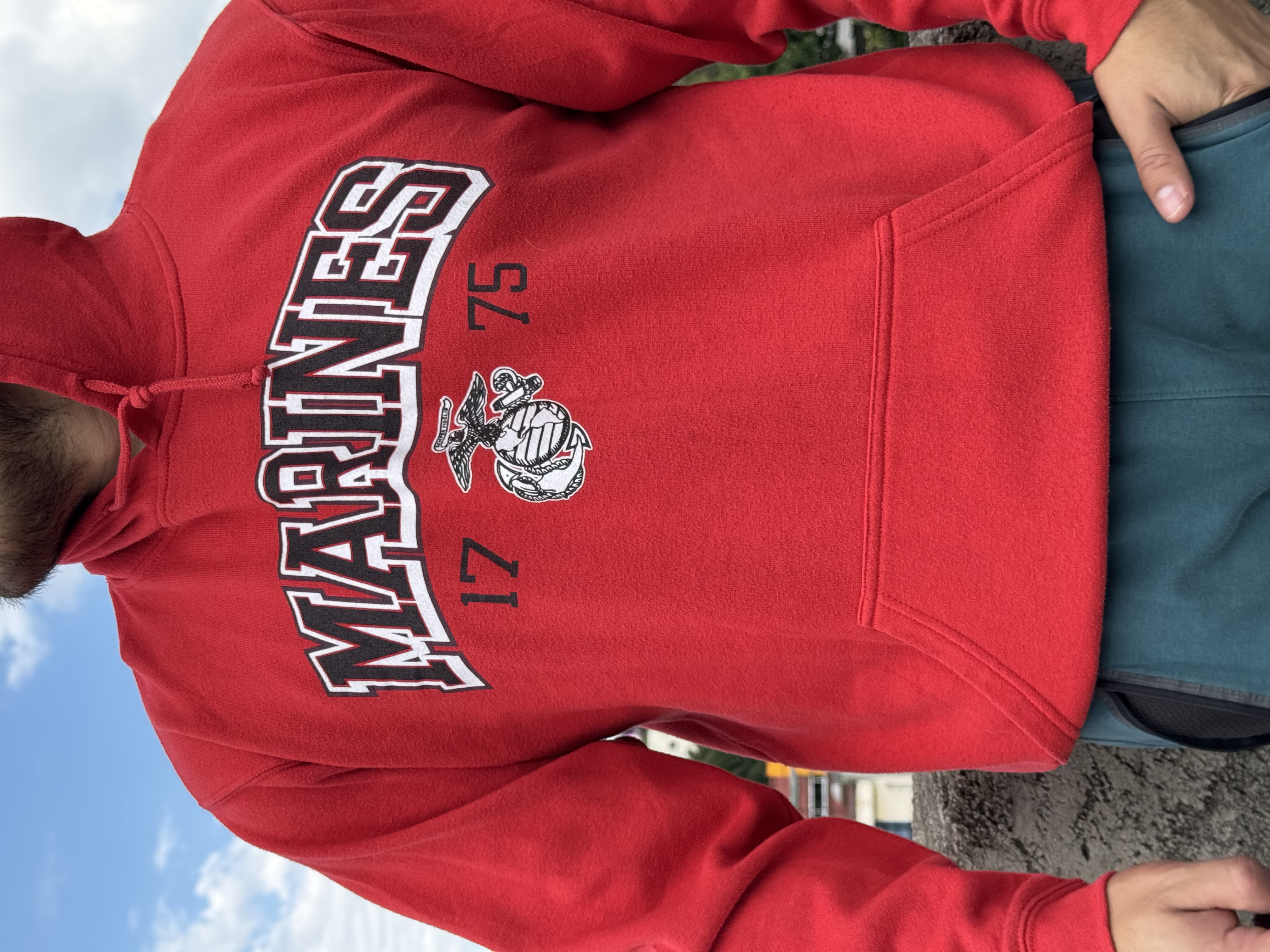 SUDADERA MARINES