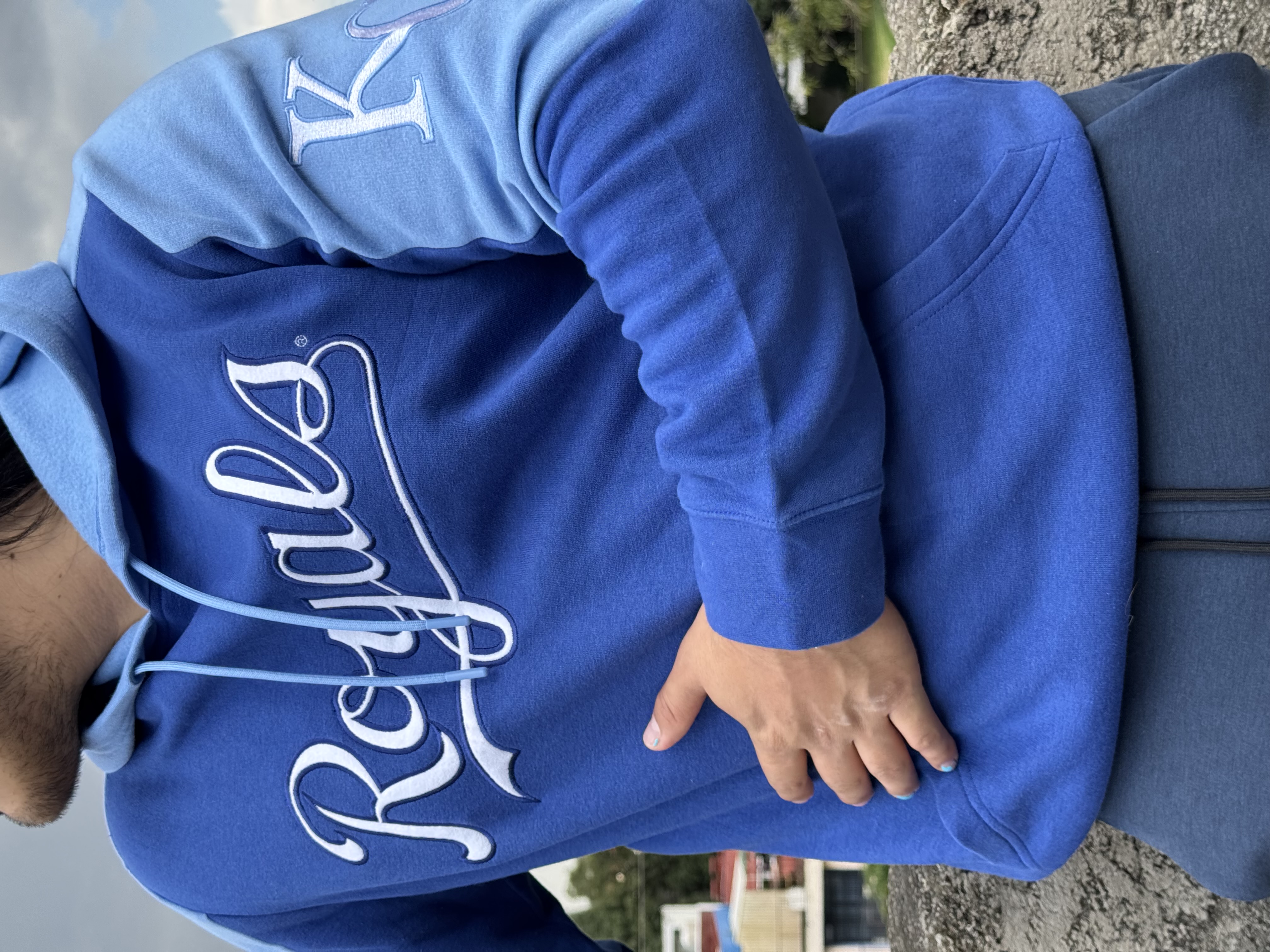 SUDADERA KC ROYALS