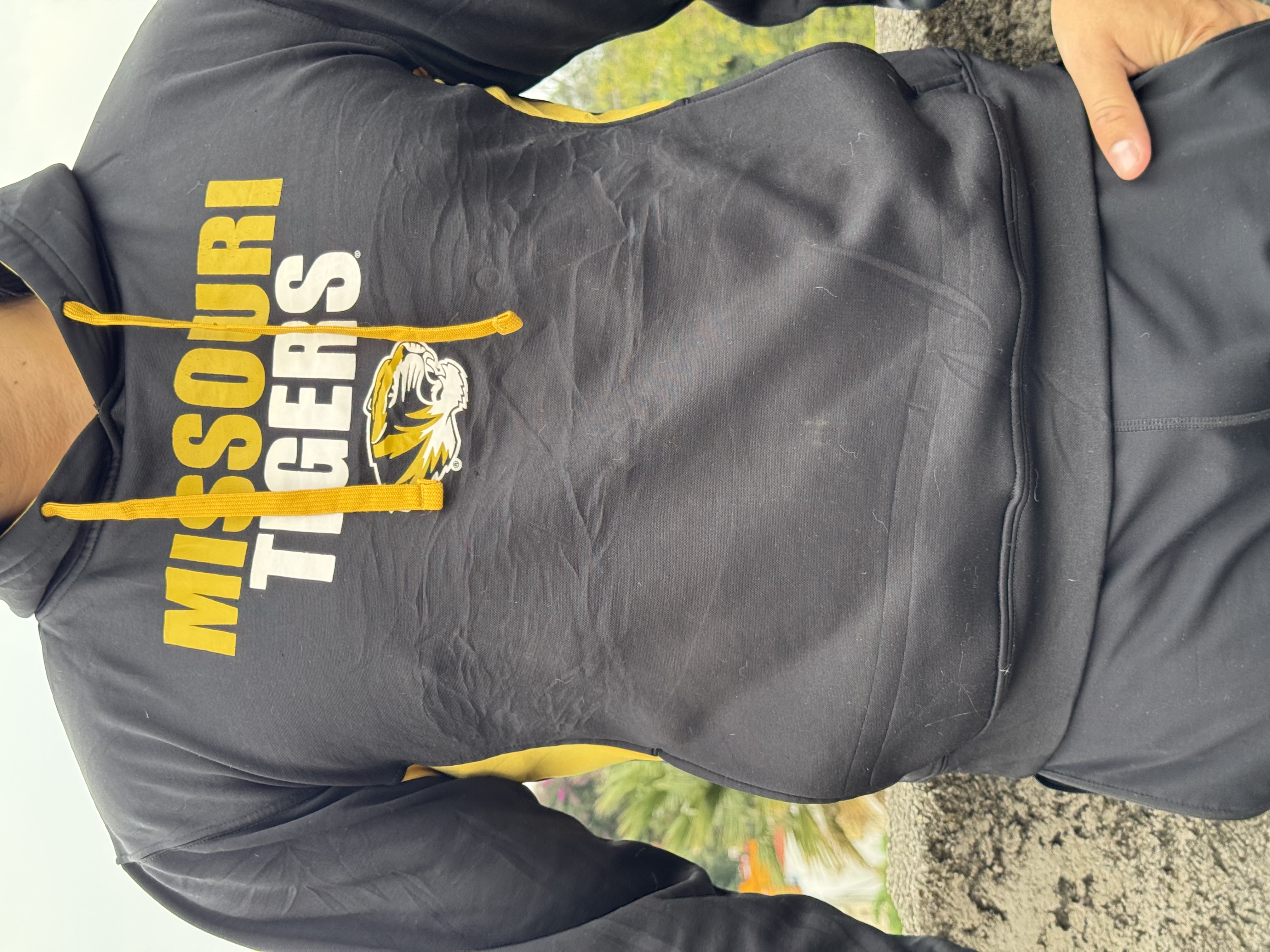 SUDADERA MIZZOU TIGERS