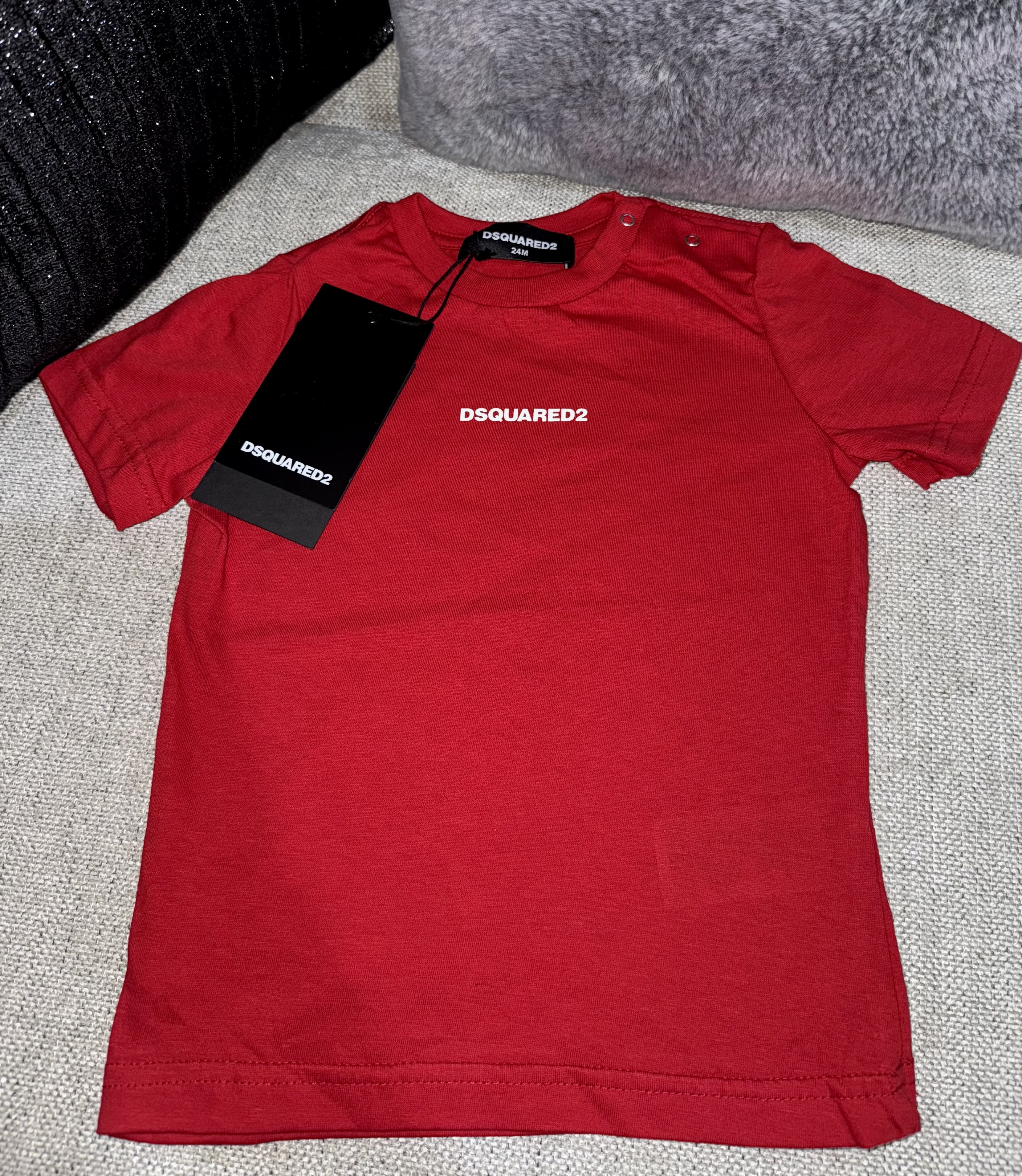 Camiseta DSQUARED2 roja unisex