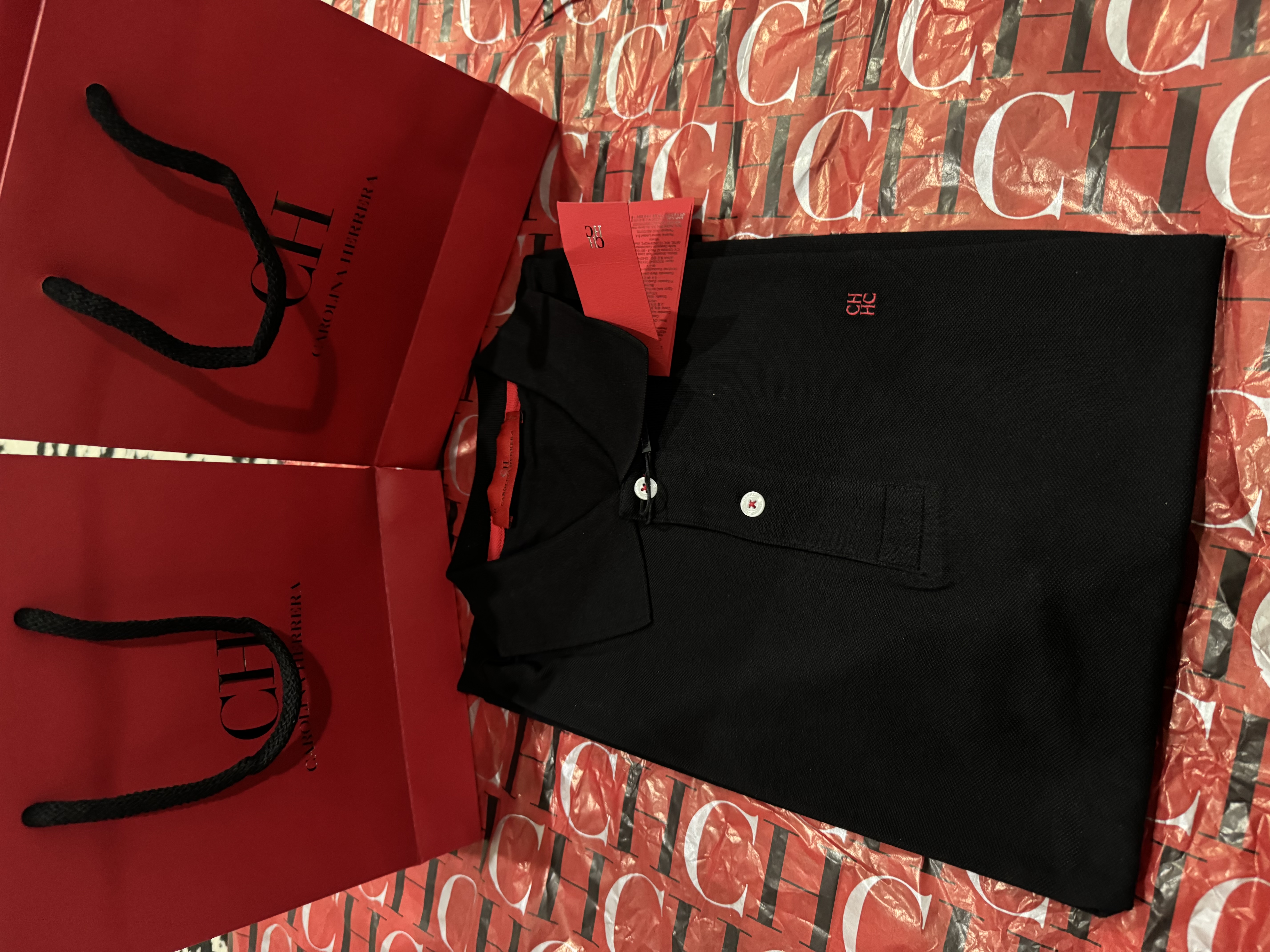 Polo CH Carolina Herrera negra