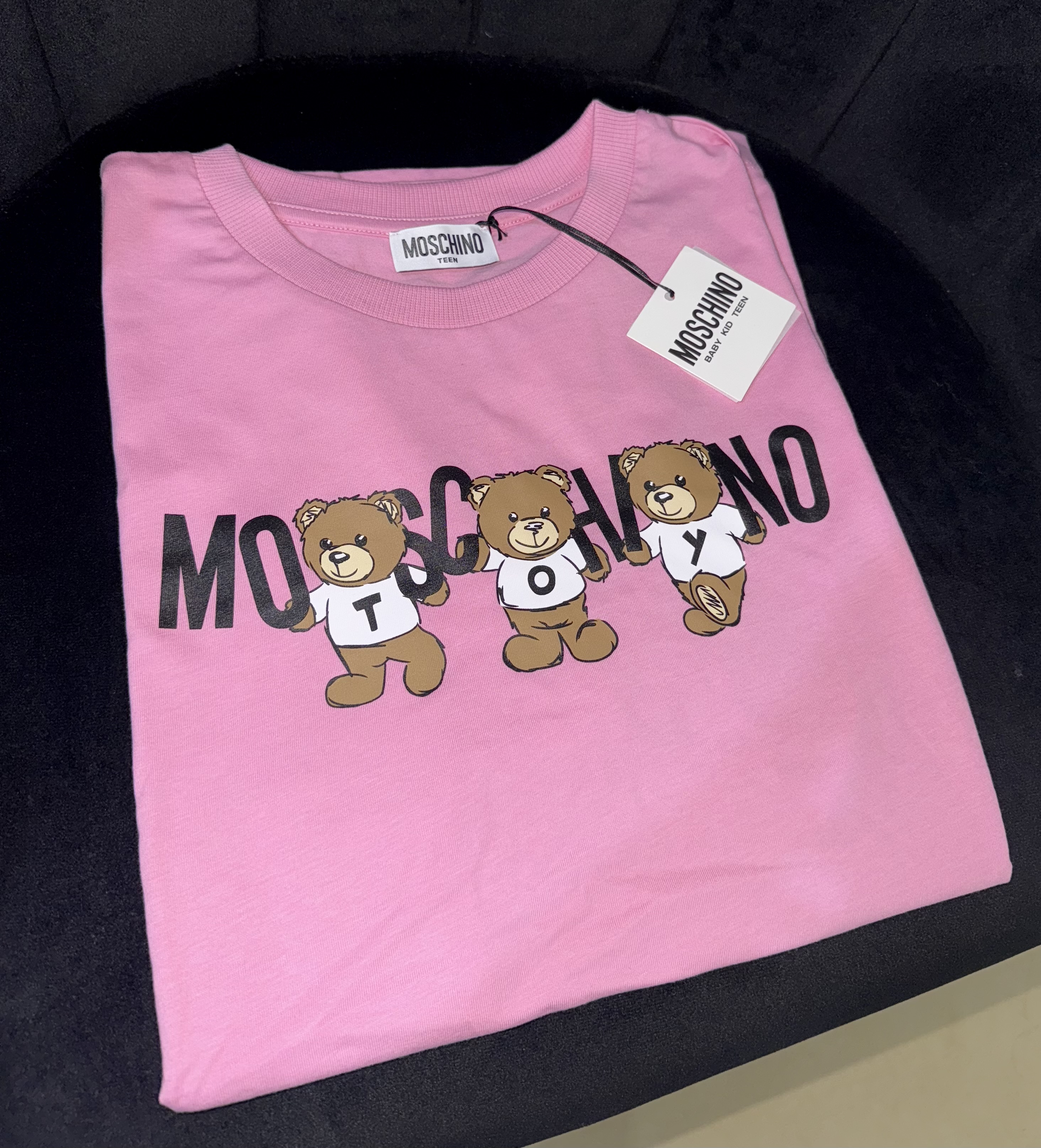 Playera Moschino Toy rosa