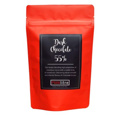 Millilitre 55% Cocoa Chocolate Powder Kopi Drink Grind Brew Caffeine (250g) 
