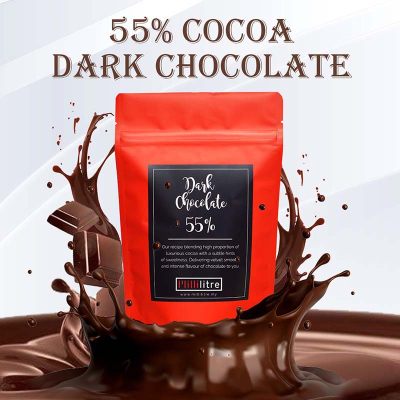 Millilitre 55% Cocoa Chocolate Powder Kopi Drink Grind Brew Caffeine (250g) 
