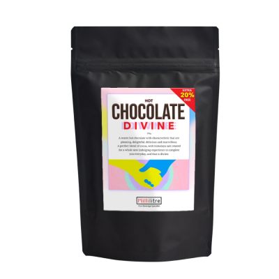 Millilitre Hot Chocolate Divine Cokelat Drink Grind Brew Caffeine (300g)