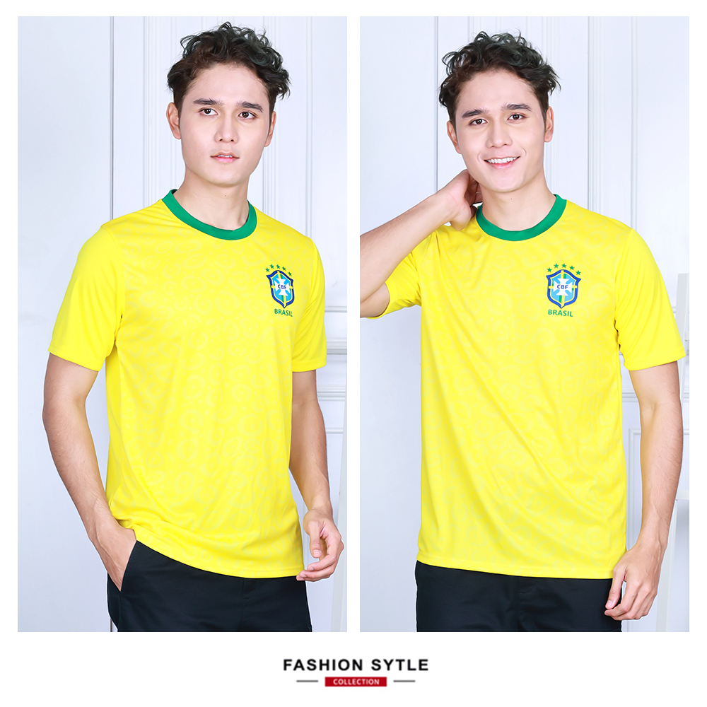 Unisex Jersey Round Neck Short Sleeve World Cup Edition [T25634]