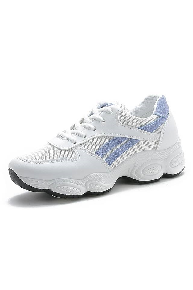 Golfy Fashion Mesh Sneakers Blue Strip [SH12467]