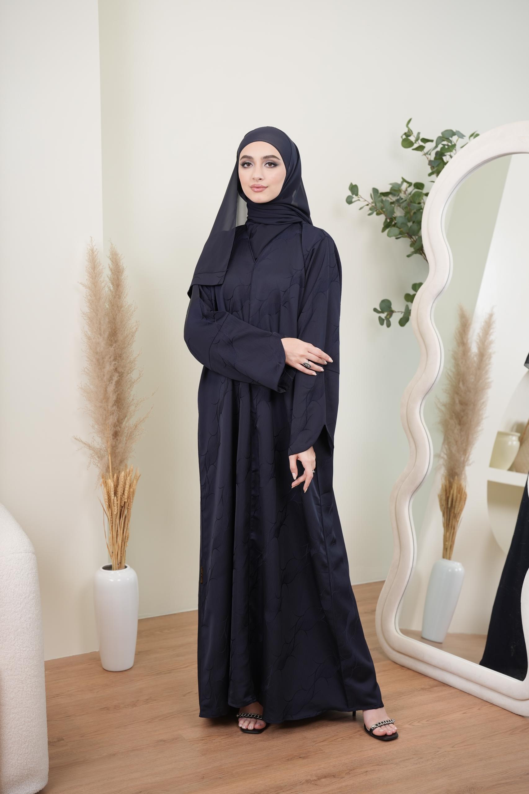 Salima Abaya (Dark Blue)