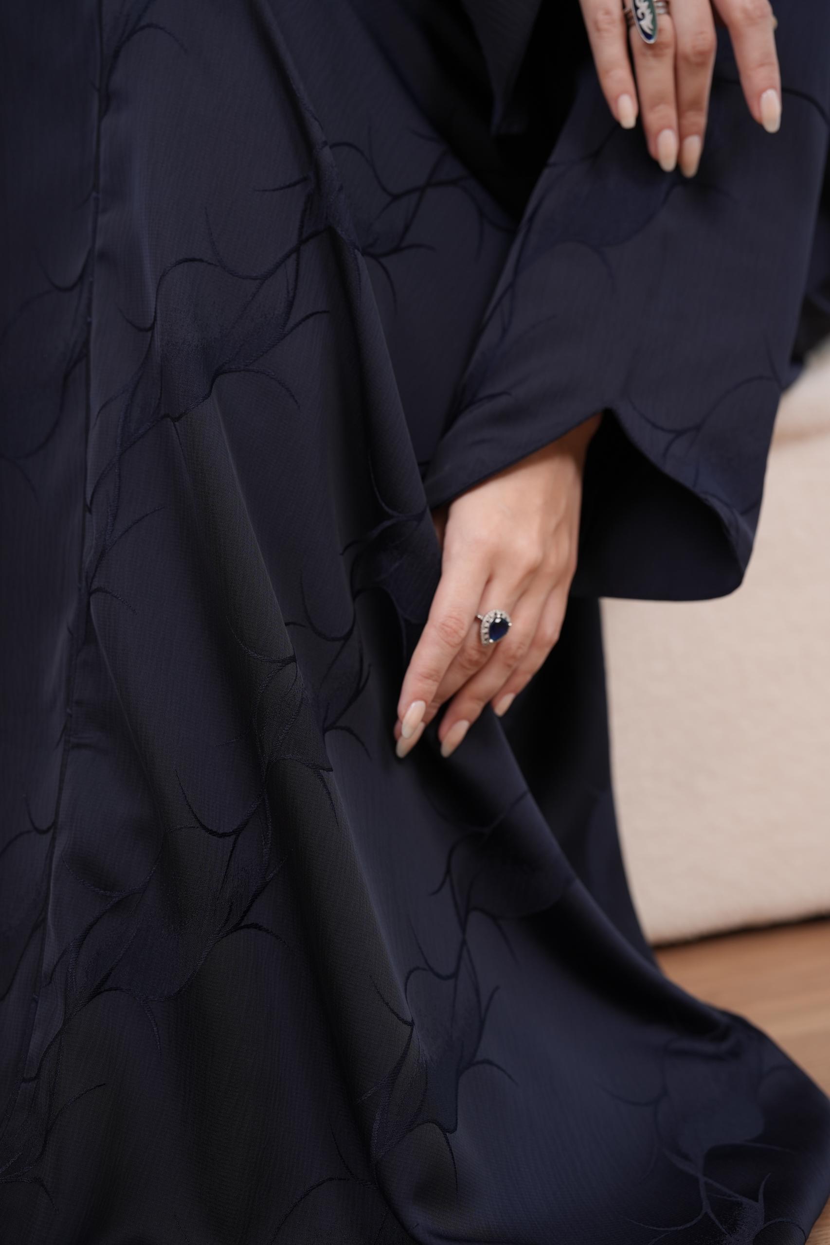 Salima Abaya (Dark Blue)
