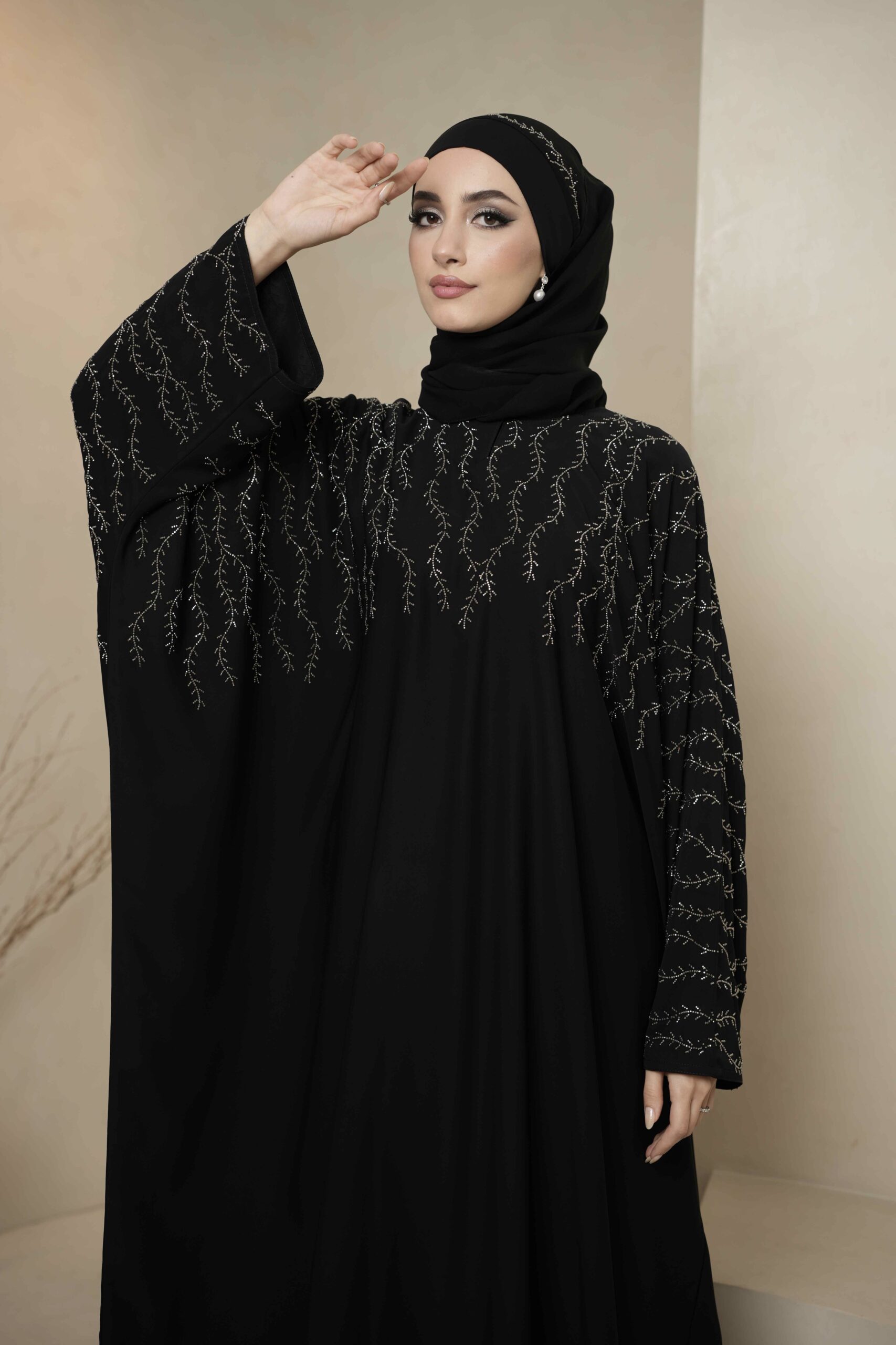Asma’ Abaya (Black)