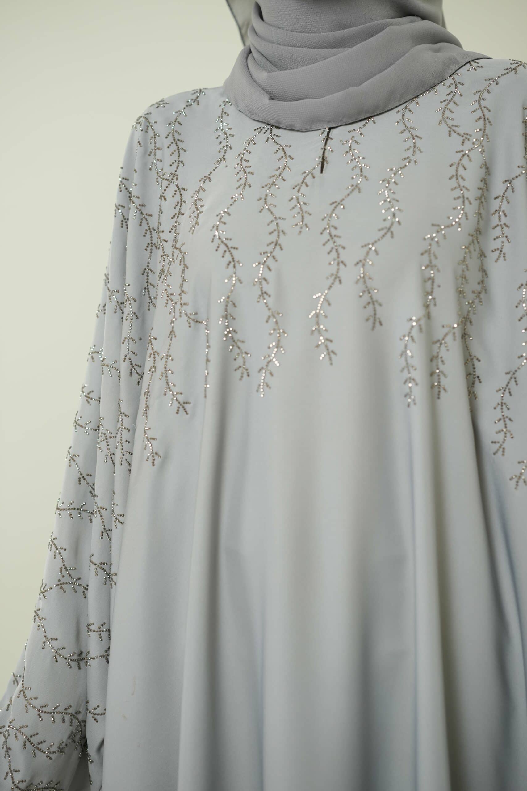 Asma’ Abaya (Silver)