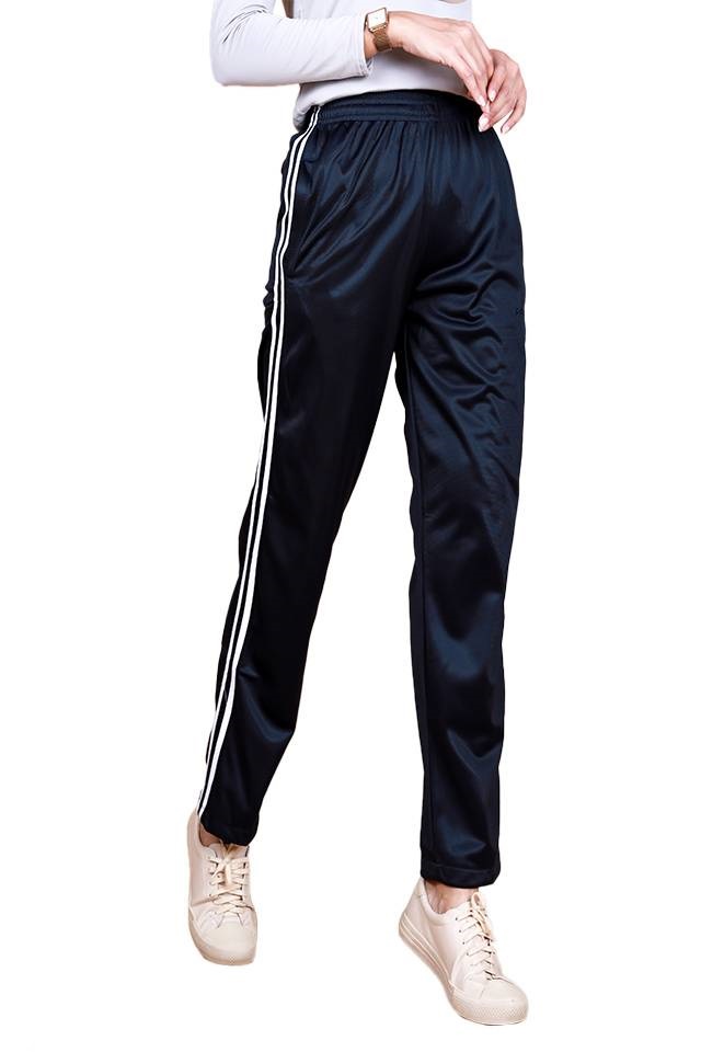 Kids & Adults Plus Size Jogger Line Sport Pants Blue [P16290]