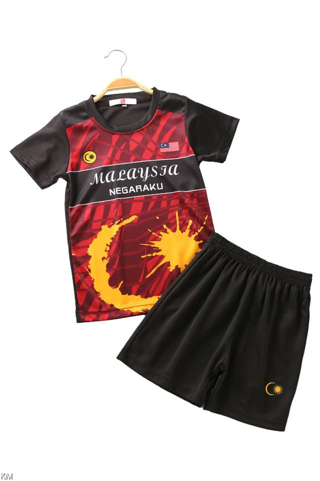 Kids Cartoon T-shirt Set 2 in 1 Jersey Material A [T0949 B]