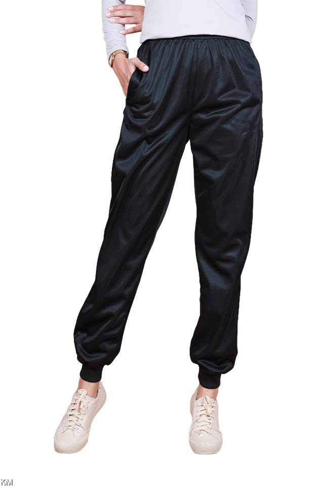 Kids & Adult Plus Size Jogger Sport Pants Black [P17172]