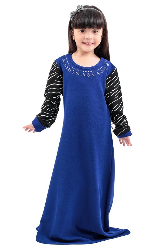 Kids Pattern Prints Jubah Blue [M20155/M20156]