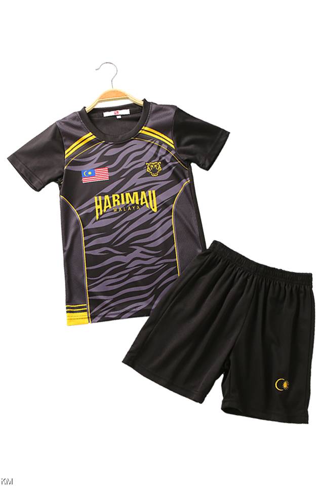 KM Kids Cartoon T-shirt Set 2 in 1 Jersey Material B [T0949 B]