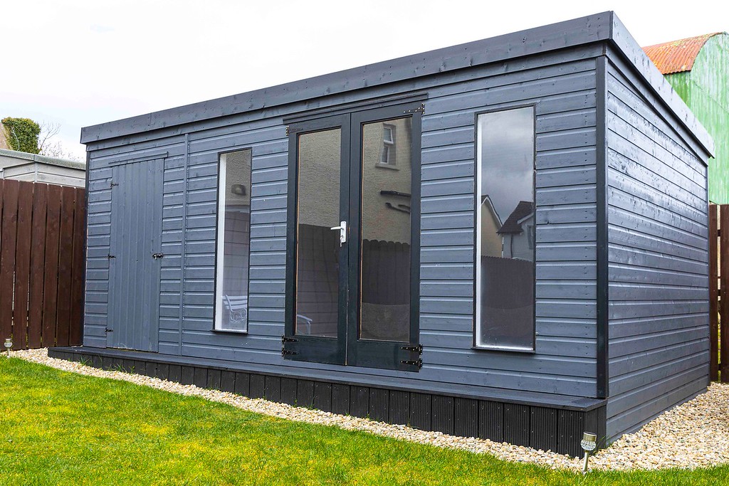 17ft x 10ft Turnkey Garden Room with Storage