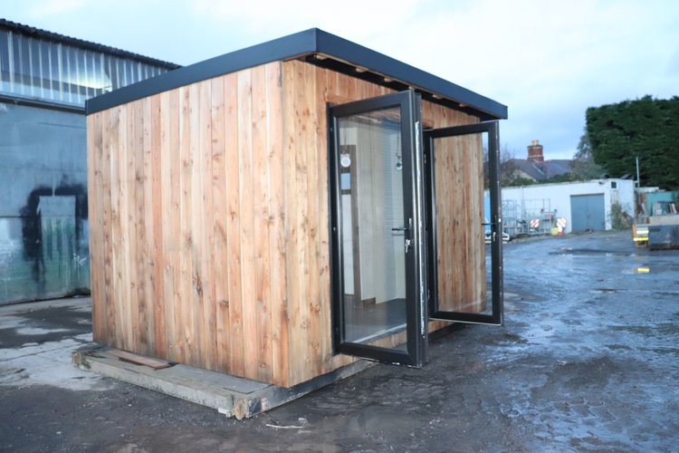 12' x 9' Bespoke Container Conversion Home Office