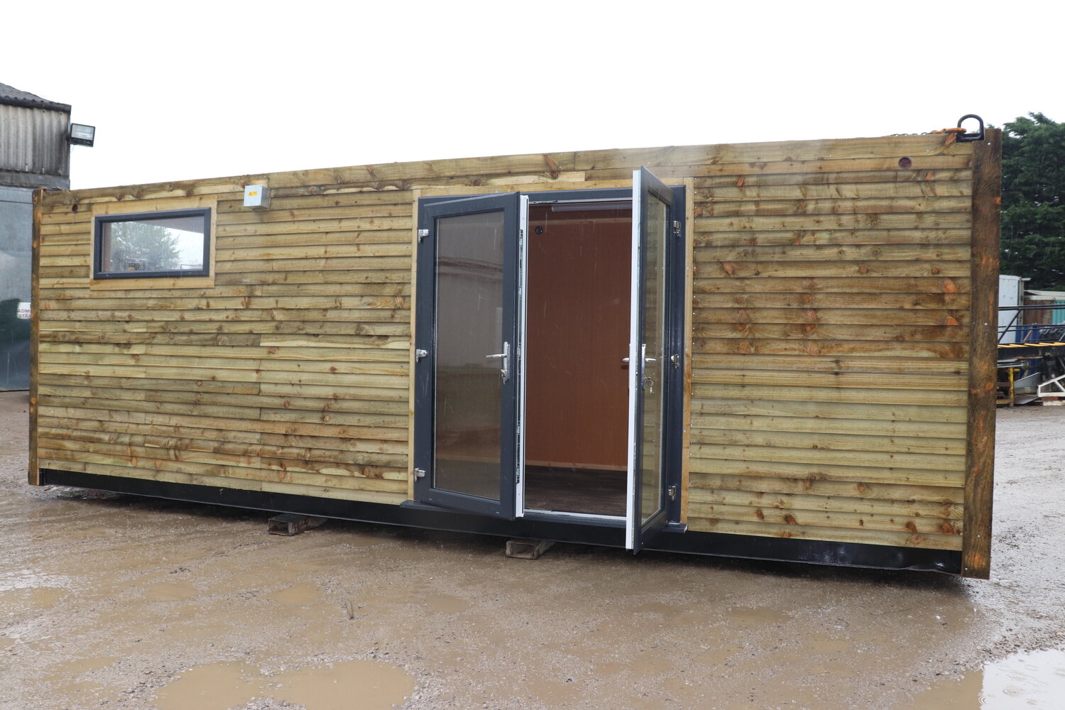 30x8ft Bespoke Cladded Office Cabin
